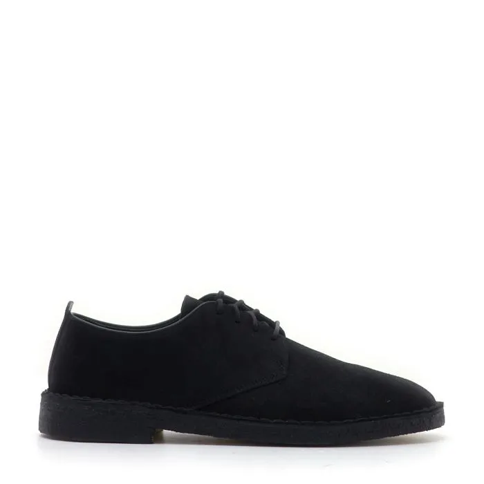 DESERT LONDON BLACK SUEDE