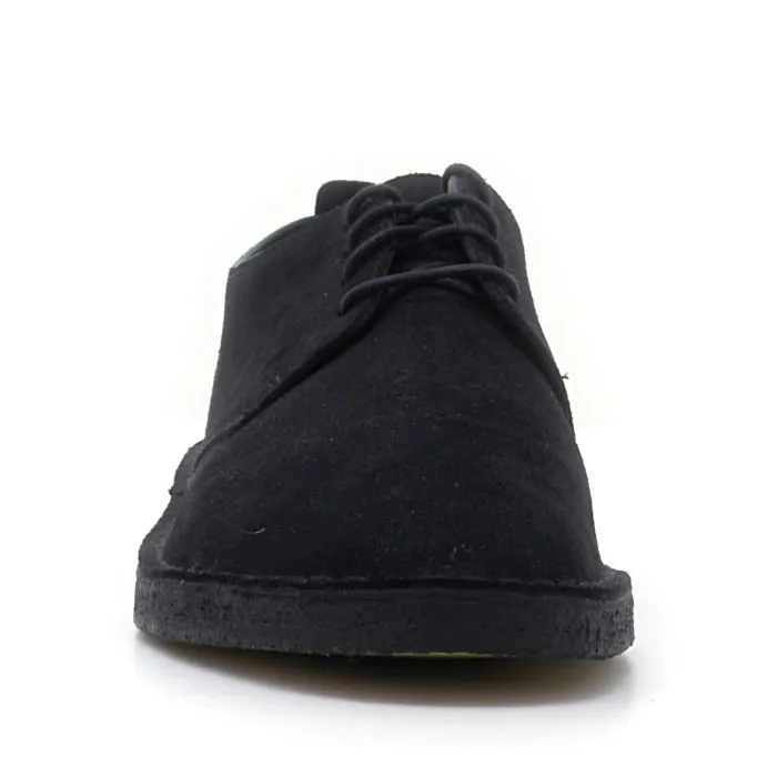 DESERT LONDON BLACK SUEDE