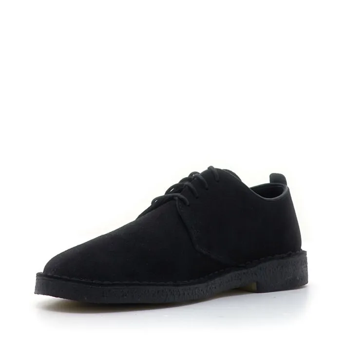 DESERT LONDON BLACK SUEDE