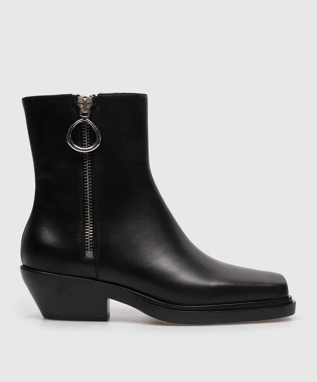 Dondup Stivali in pelle nera WS282PL0457DXXX