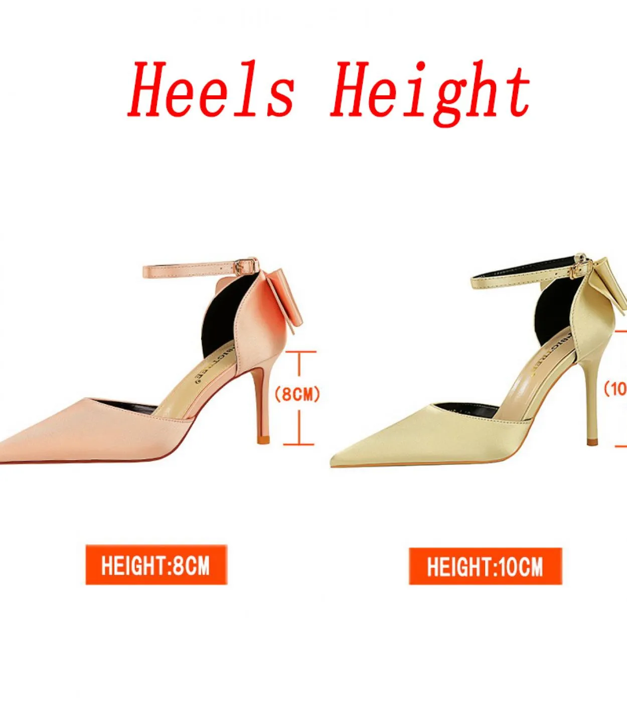 Donna Tacchi medi Estate 8cm 10cm Tacchi alti Sandali eleganti Lady Silk Wedding Tacchi bassi Bow Sandles Borgogna Bigtree S