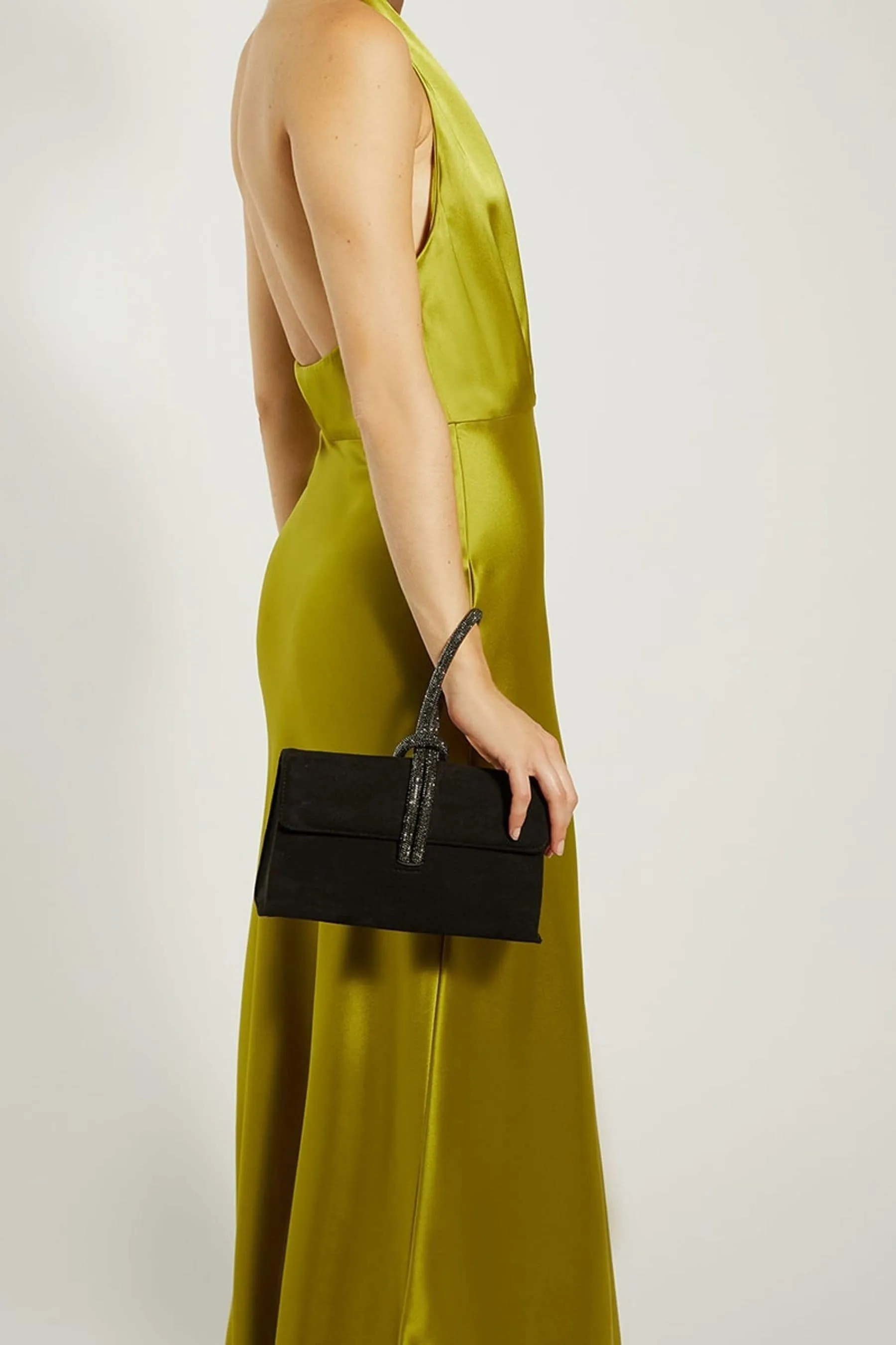 Dune London - Brynie - Borsa con manico con strass