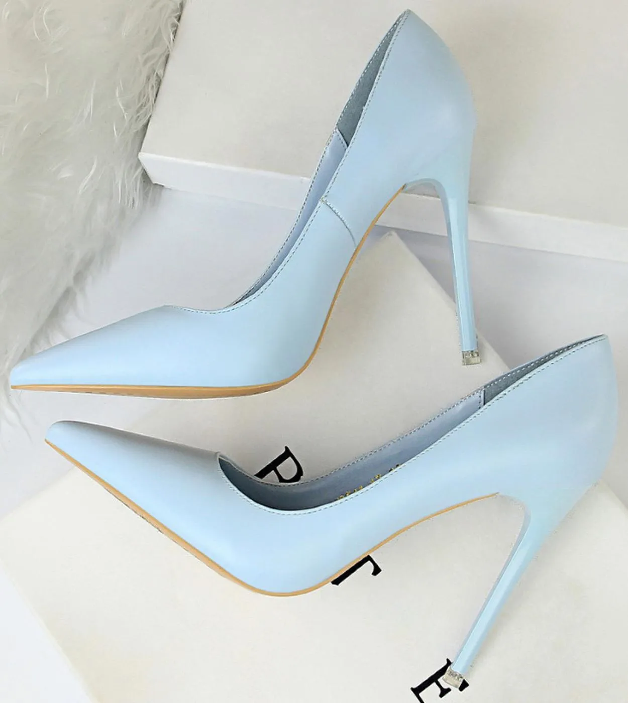 Décolleté da discoteca Scarpins Scarpe Tacchi alti Tacchi bassi 2023 Donna 7,5 cm 10,5 cm di altezza