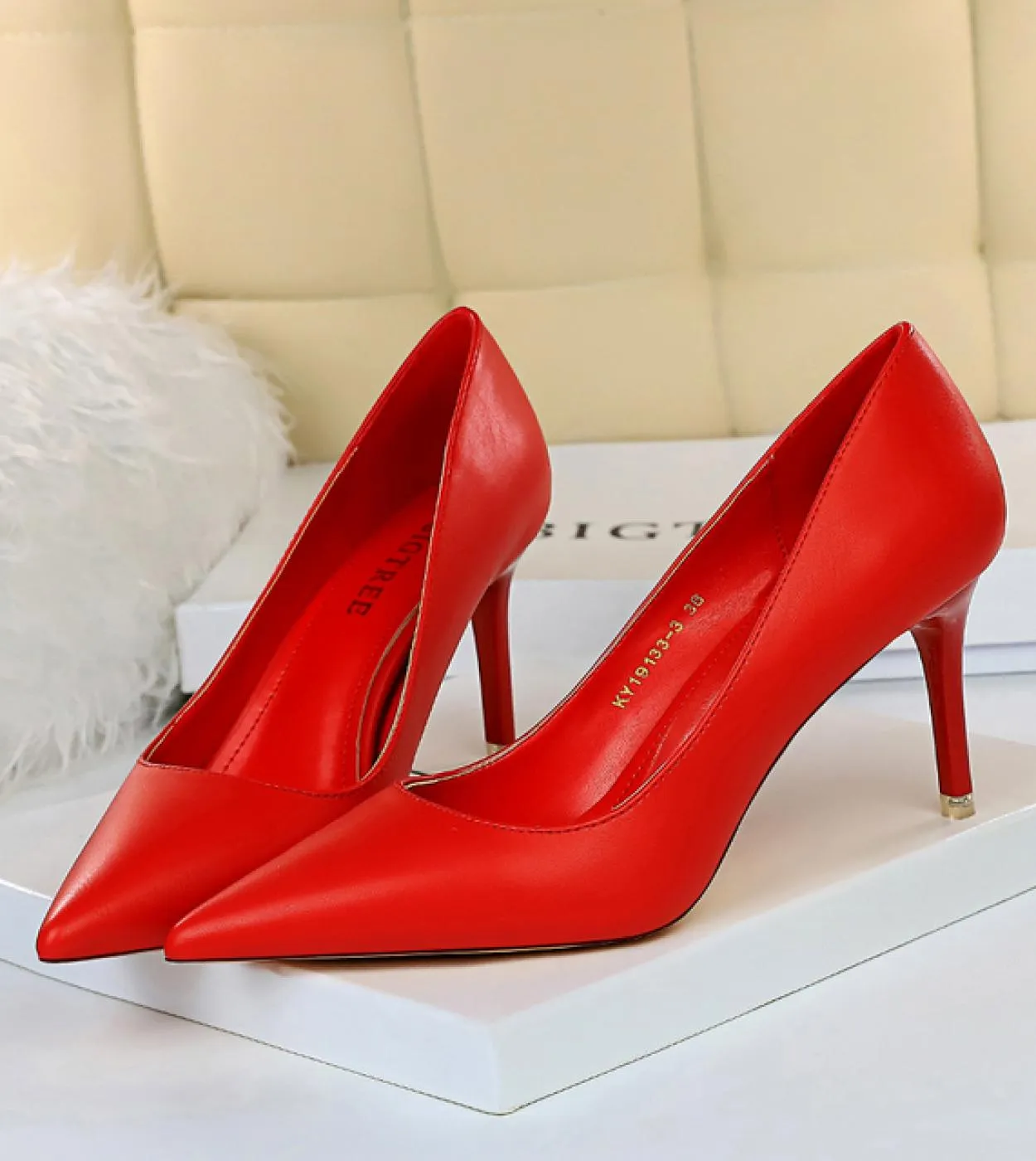 Décolleté da discoteca Scarpins Scarpe Tacchi alti Tacchi bassi 2023 Donna 7,5 cm 10,5 cm di altezza