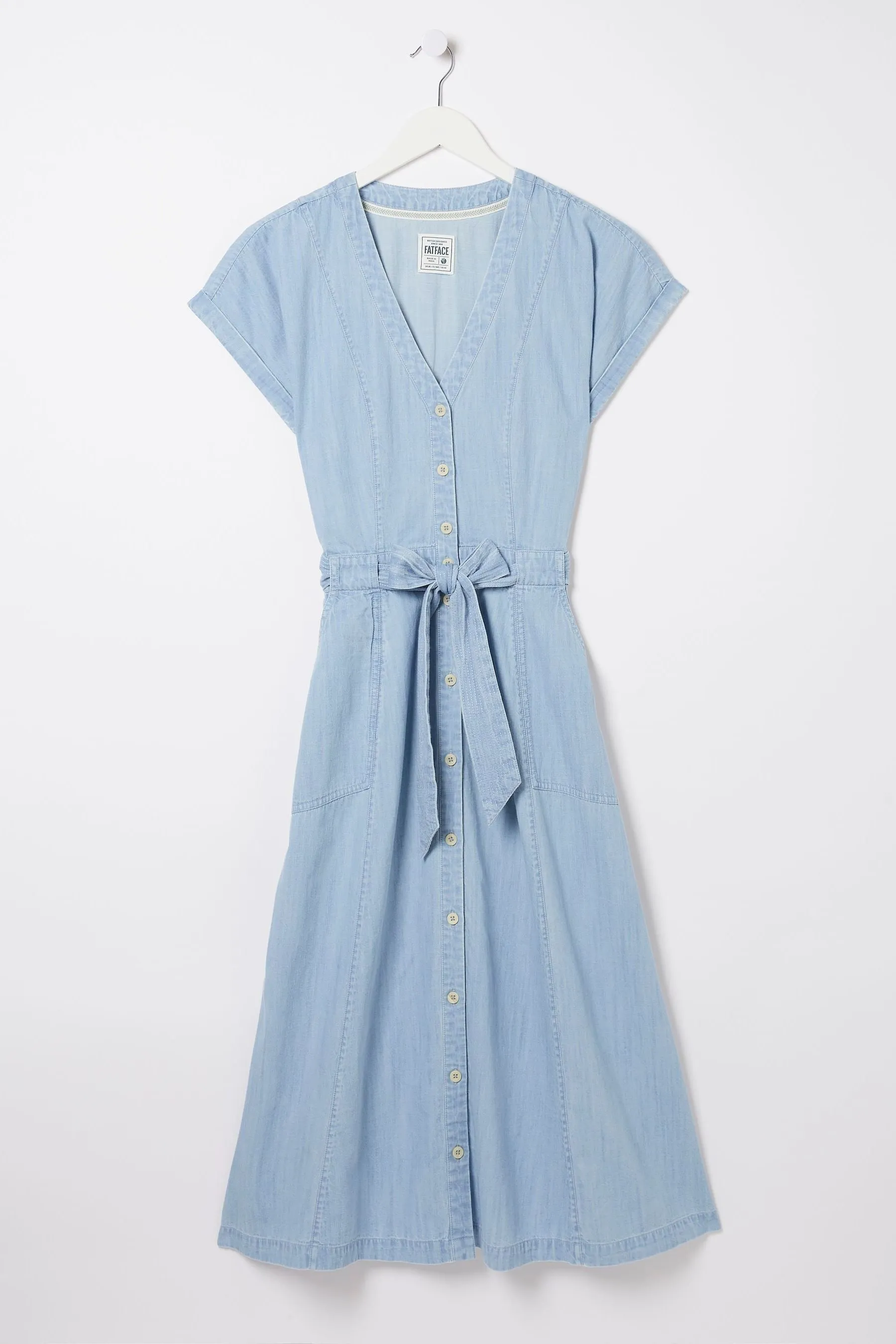 FatFace - Odette Denim - Abito midi