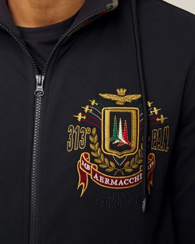 Felpa con cappuccio Aeronautica Militare