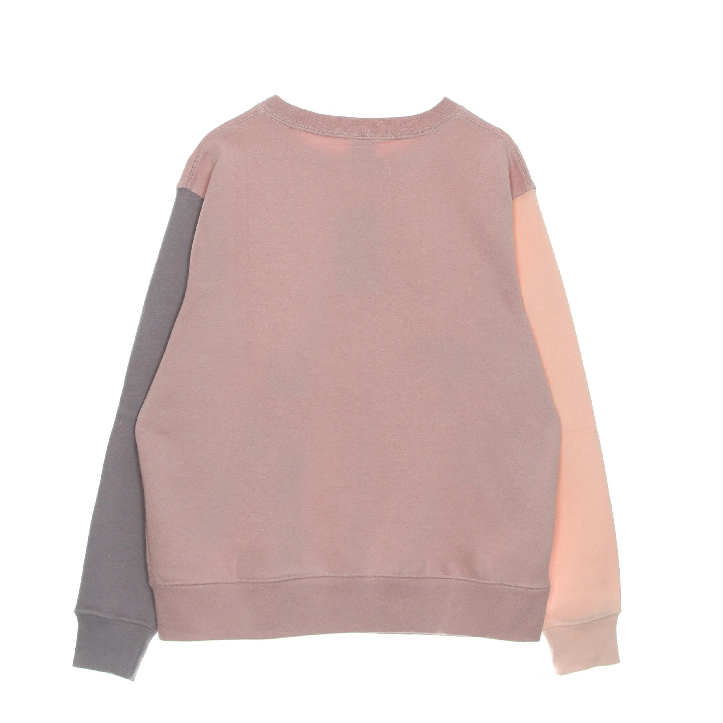 Felpa Girocollo Donna W Crew Lbr Swoosh Pink Glaze