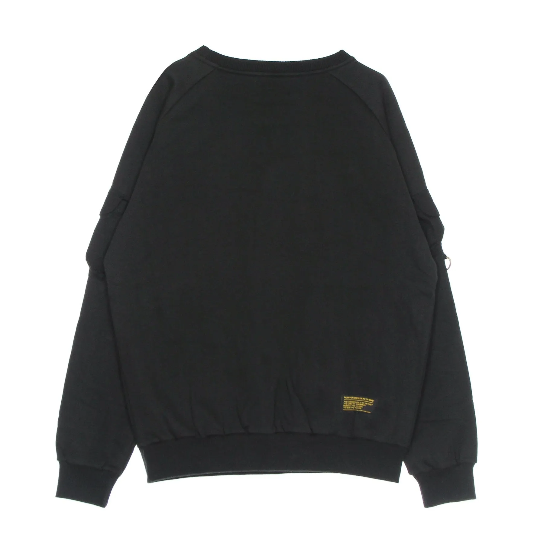 Felpa Girocollo Uomo Retrofuture Sweatshirt Black