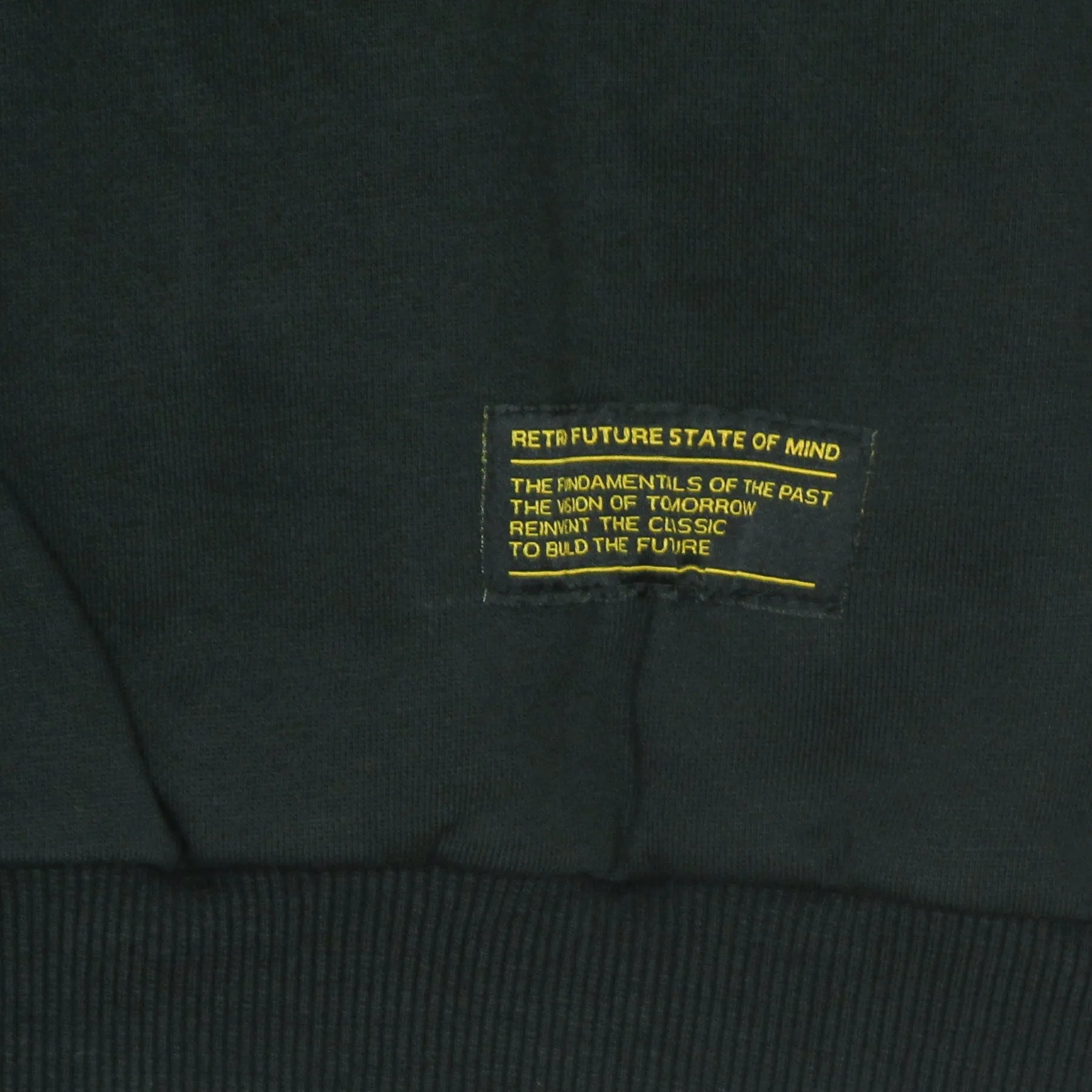 Felpa Girocollo Uomo Retrofuture Sweatshirt Black