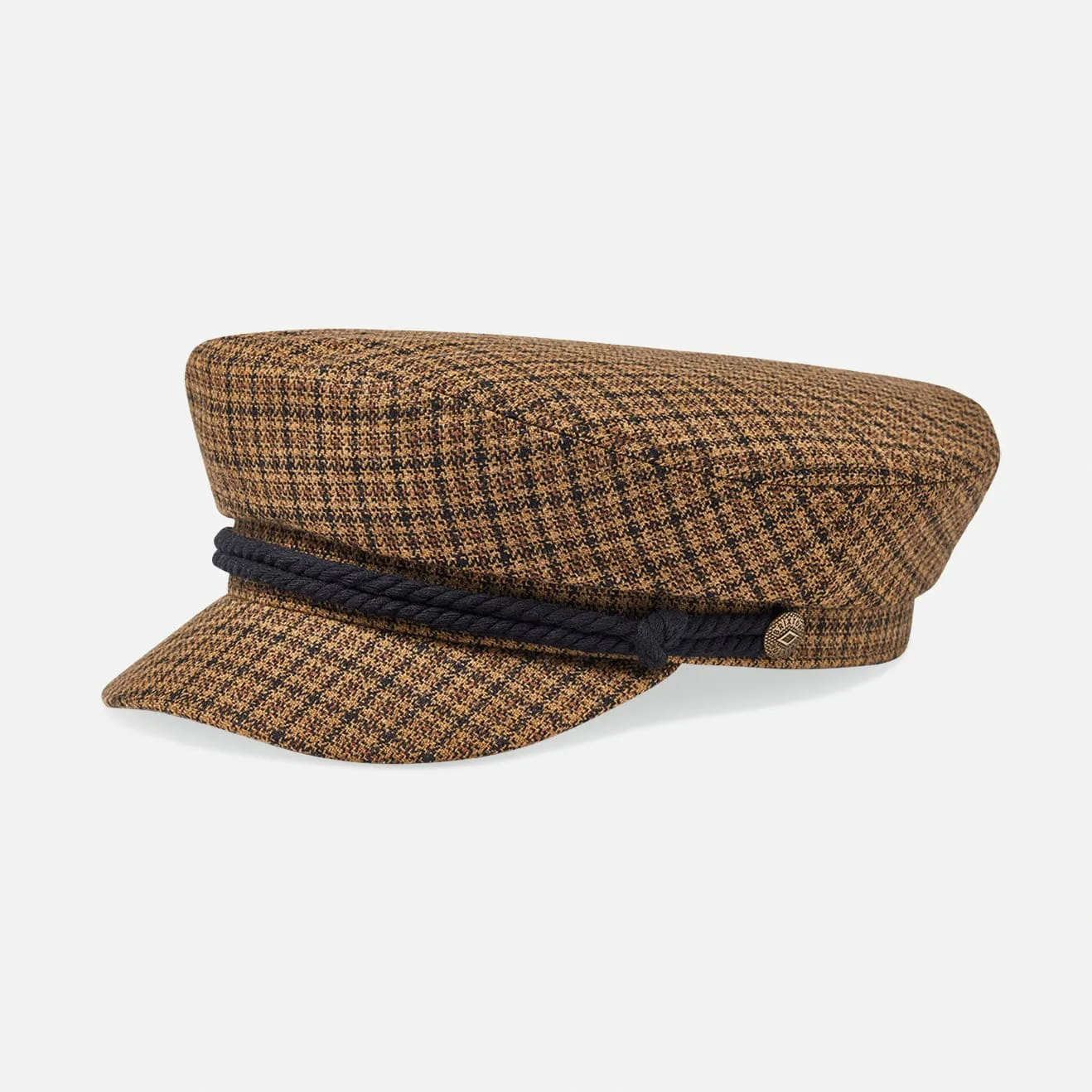 FIDDLER CAP - CARAMEL/BLACK