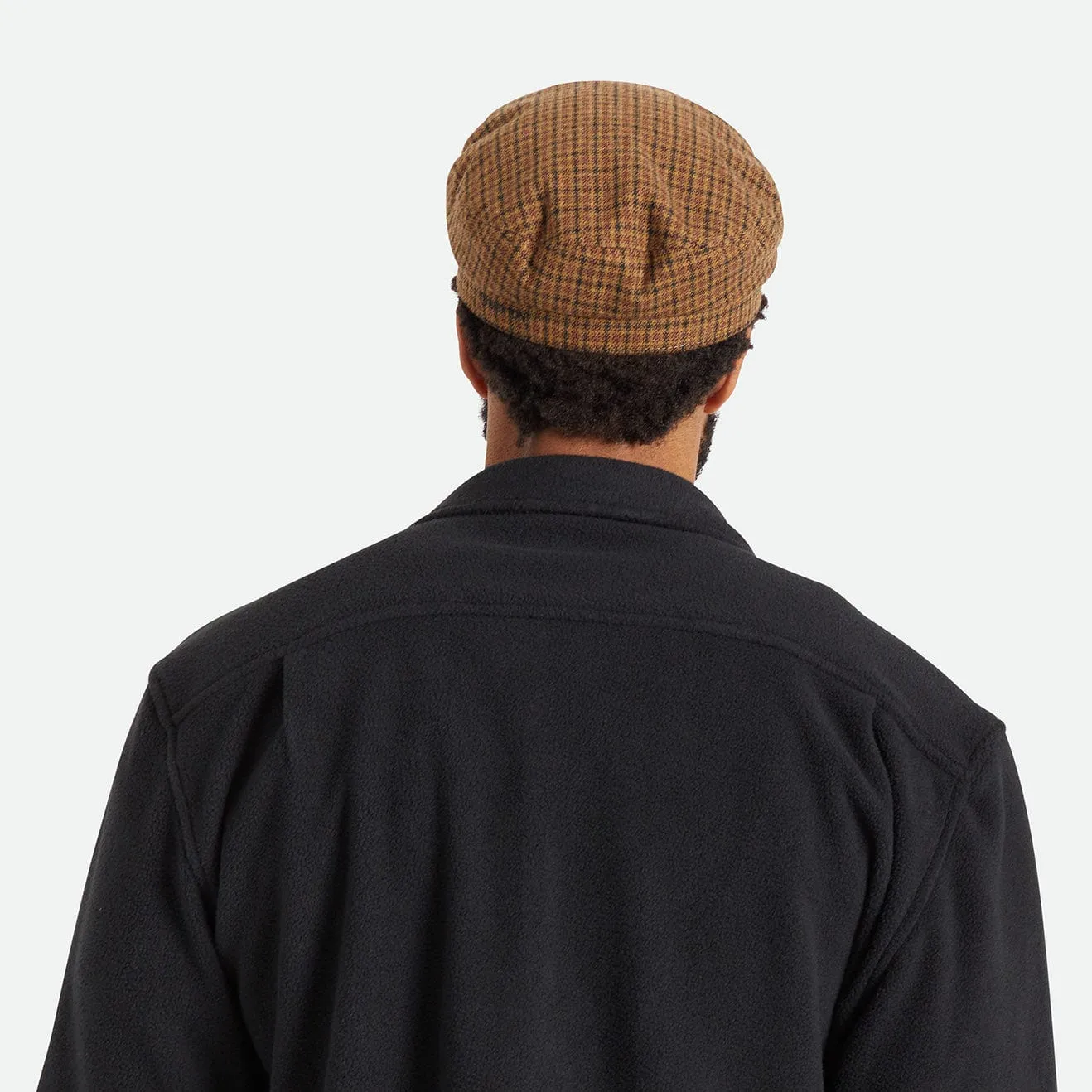 FIDDLER CAP - CARAMEL/BLACK