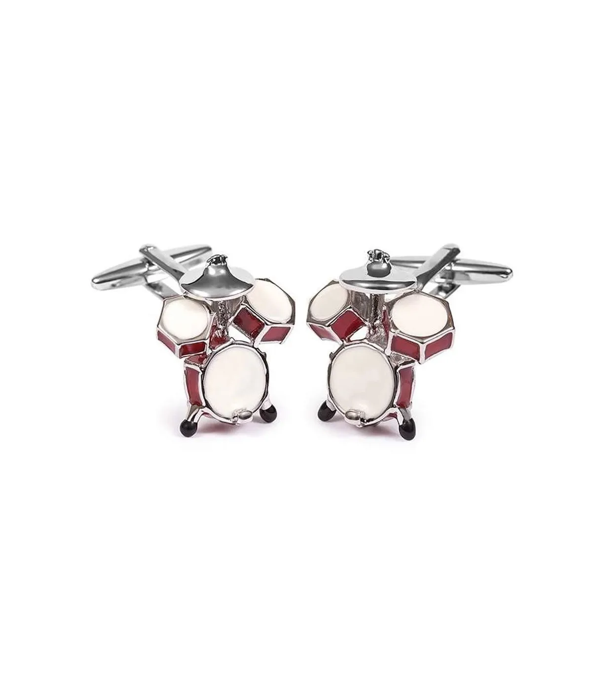 Gemelli Camicia Collezione Musica Modello Batteria F138