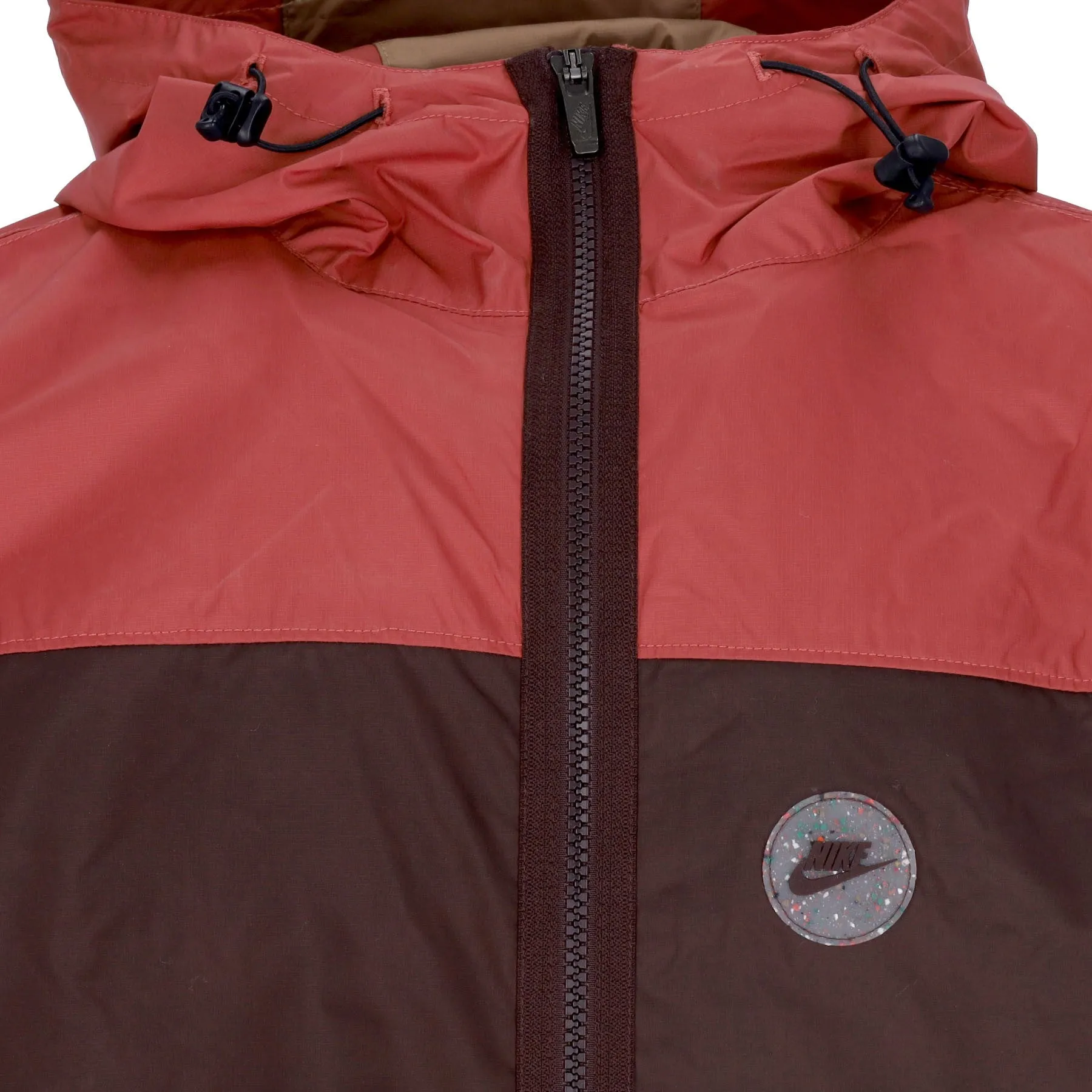 Giacca a Vento Uomo Sportswear Woven Utility Jacket Brown Basalt/dk Driftwood/canyon Rust