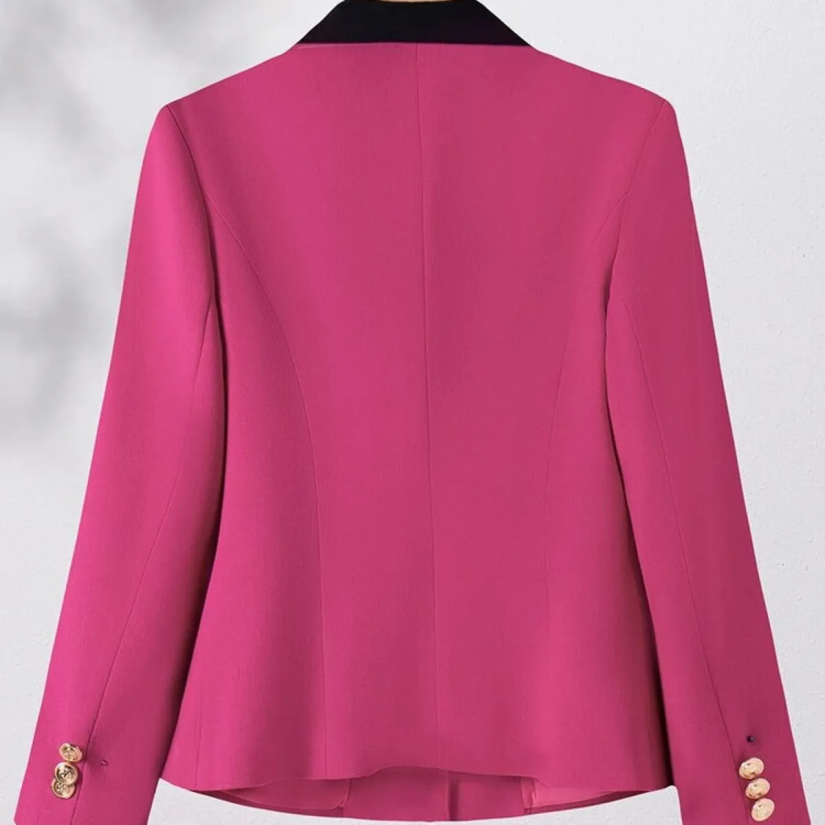 Giacca da donna alla moda rosa albicocca kaki giacca da donna giacca da donna manica lunga monopetto casual autunno inverno