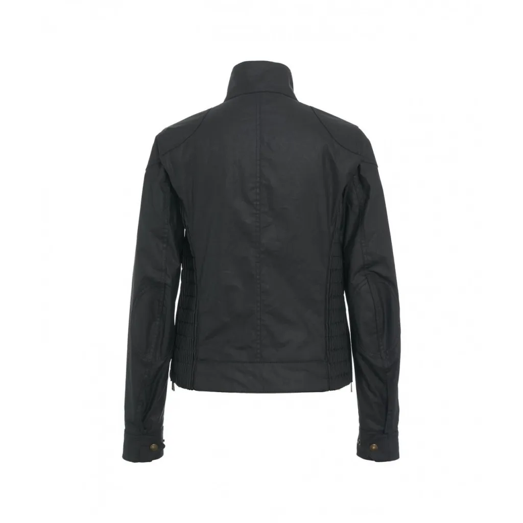 Giacca gangster con arricciature blu scuro
