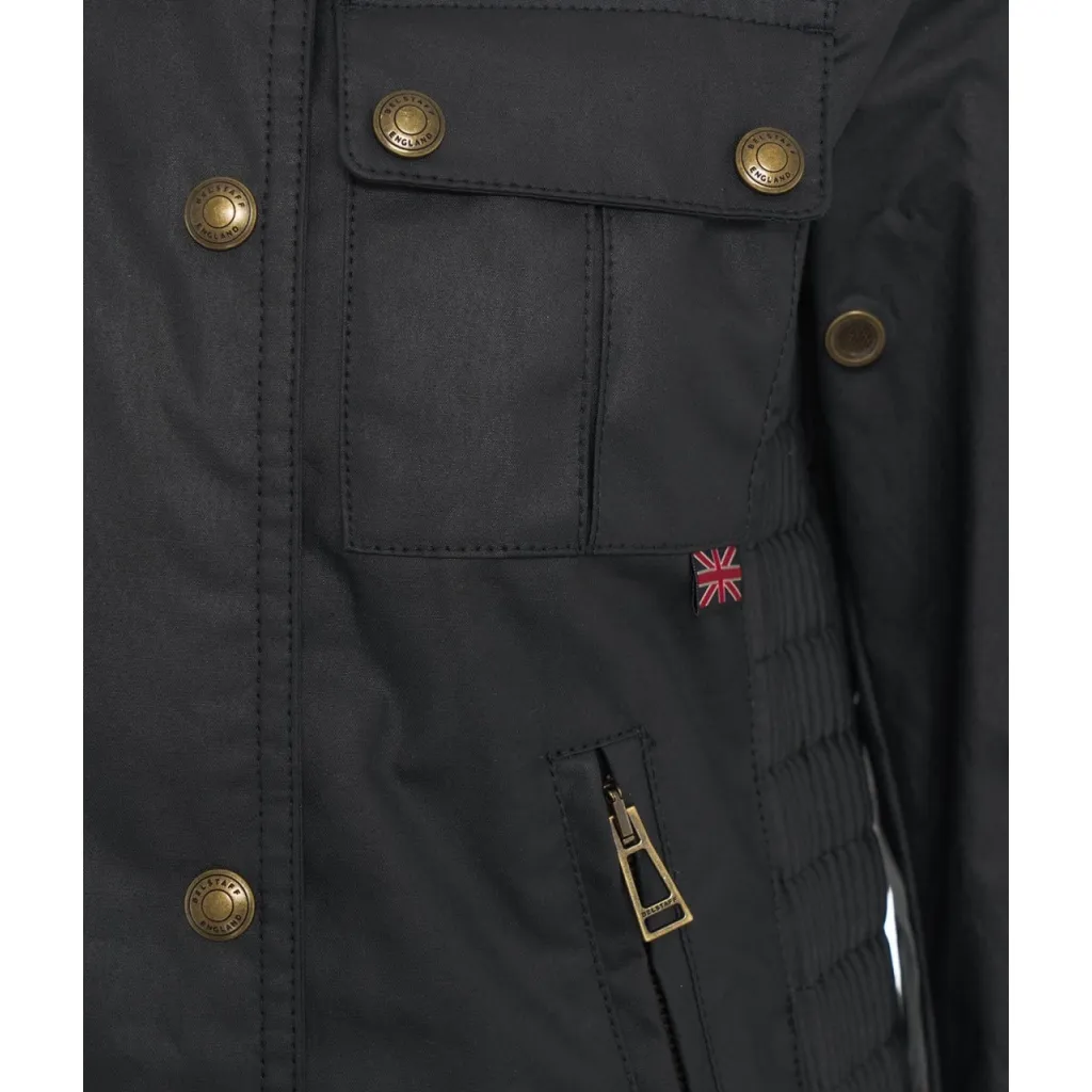 Giacca gangster con arricciature blu scuro