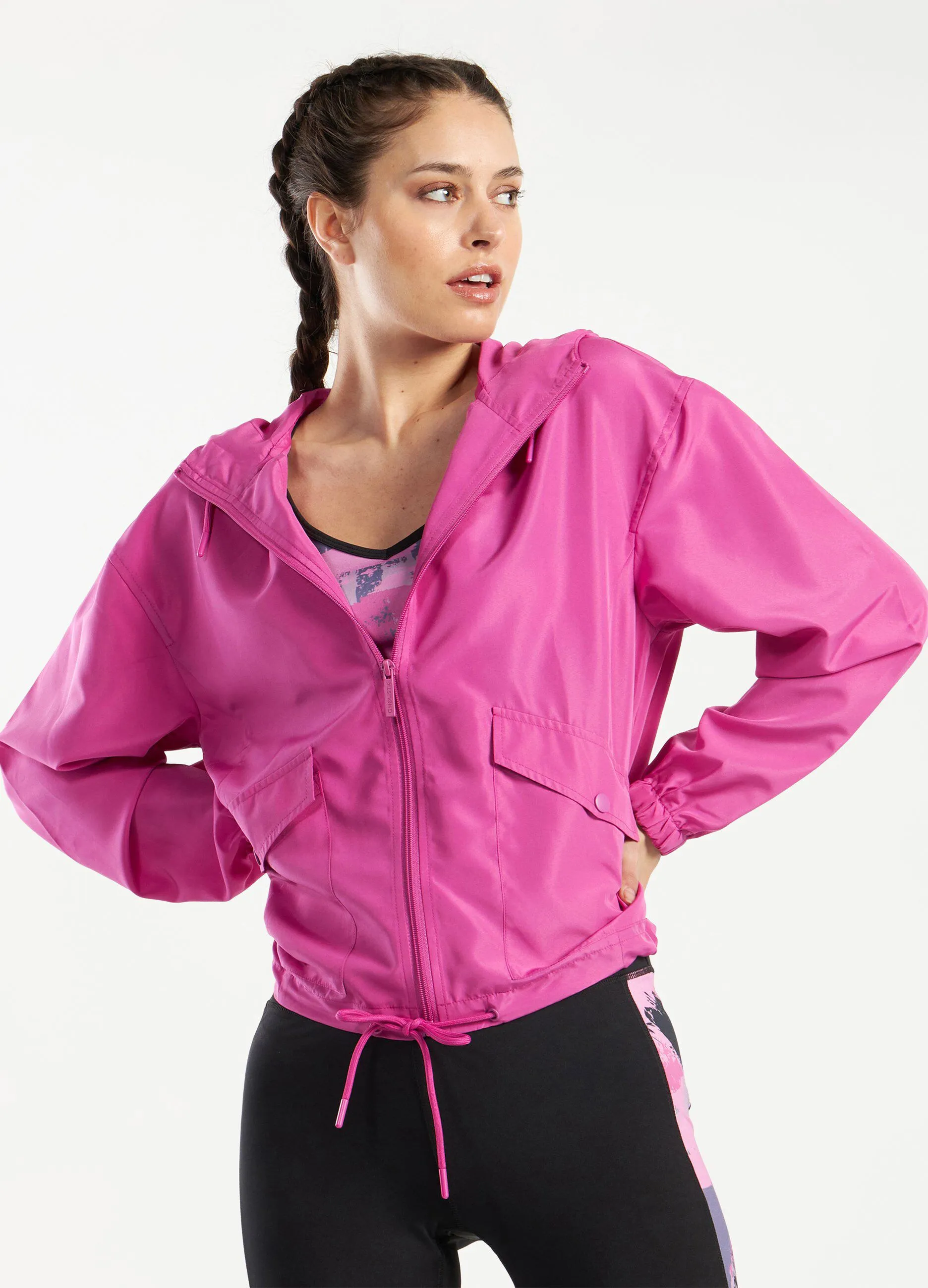 Giacca Holistic con cappuccio donna