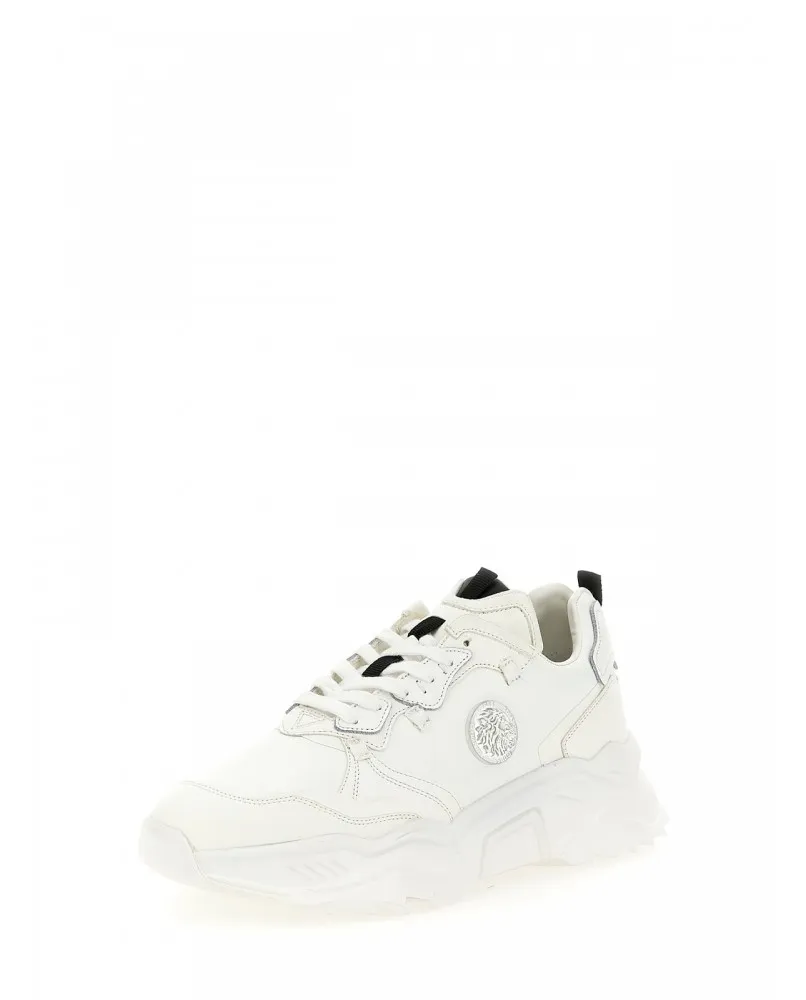 GUESS FM7MSSLEA12 sneakers scarpe uomo casual bianco pelle