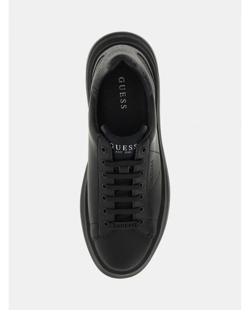 GUESS FMPVIBLEA12 sneakers scarpe uomo casual nero logo