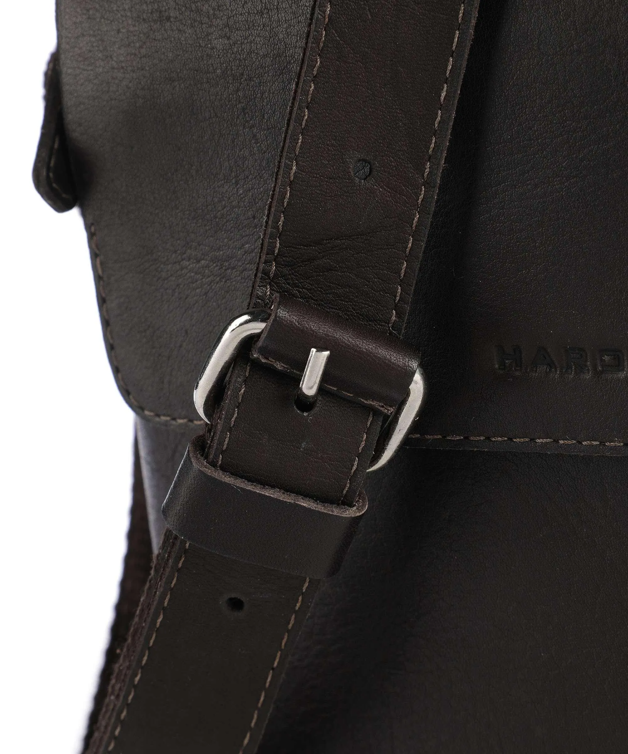  Harold's Campo Borsa a tracolla pelle bovina marrone scuro  