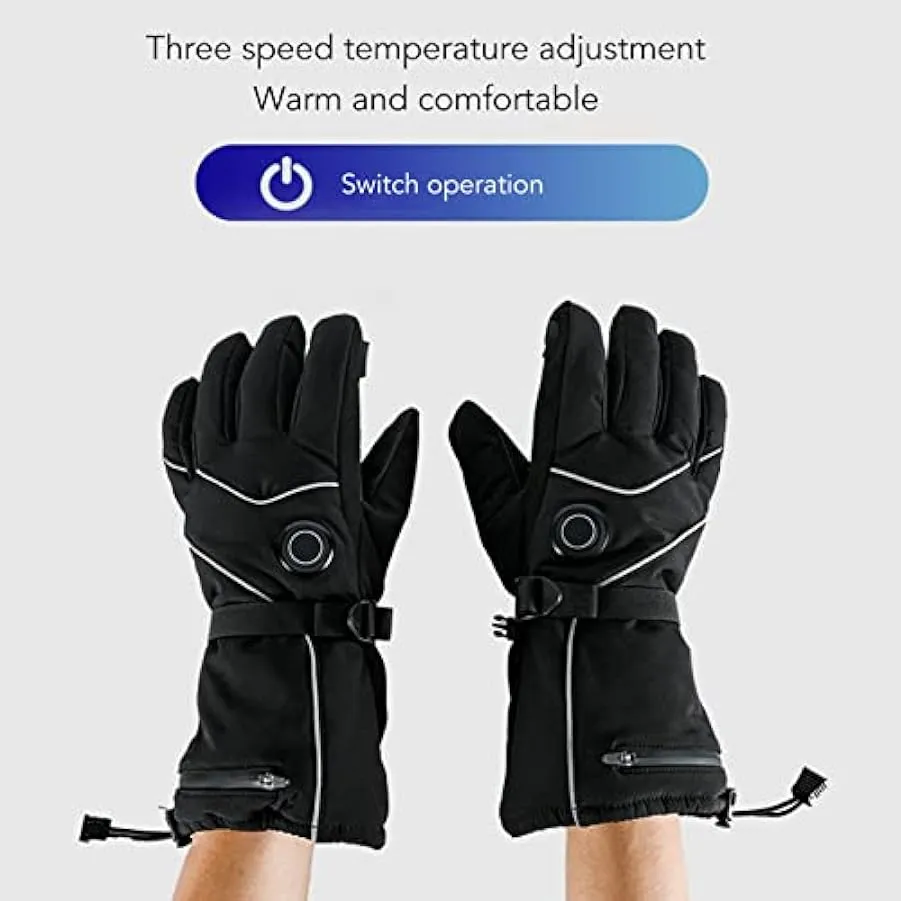 HEEPDD Riscaldanti, Design Touch Screen a Tre modalità Riscaldanti per Guida Sci Escursionismo Pesca Caccia Nevicata Pattinaggio
