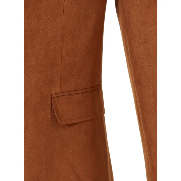 Henk ter Horst Giacca suedine Cognac