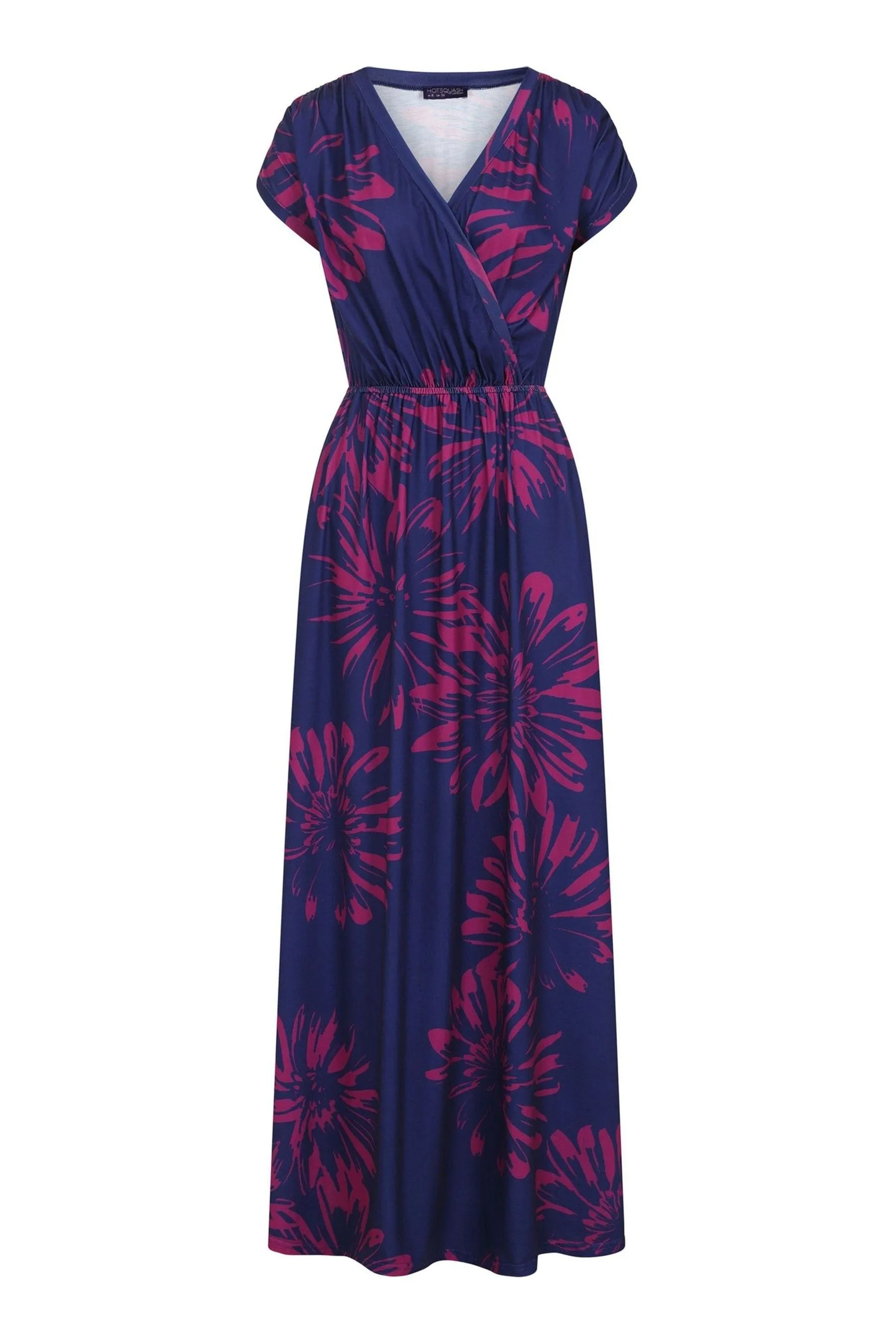 Hot Squash Petite - Blu - Maxi abito in jersey