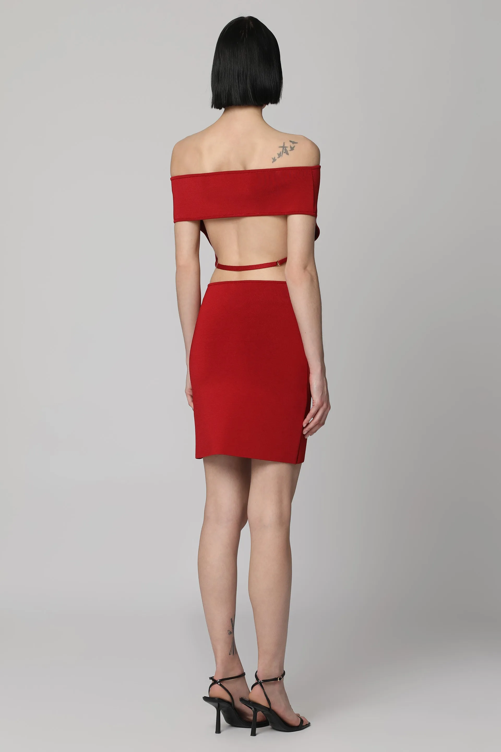 Jacquemus Abito Cubista in maglia