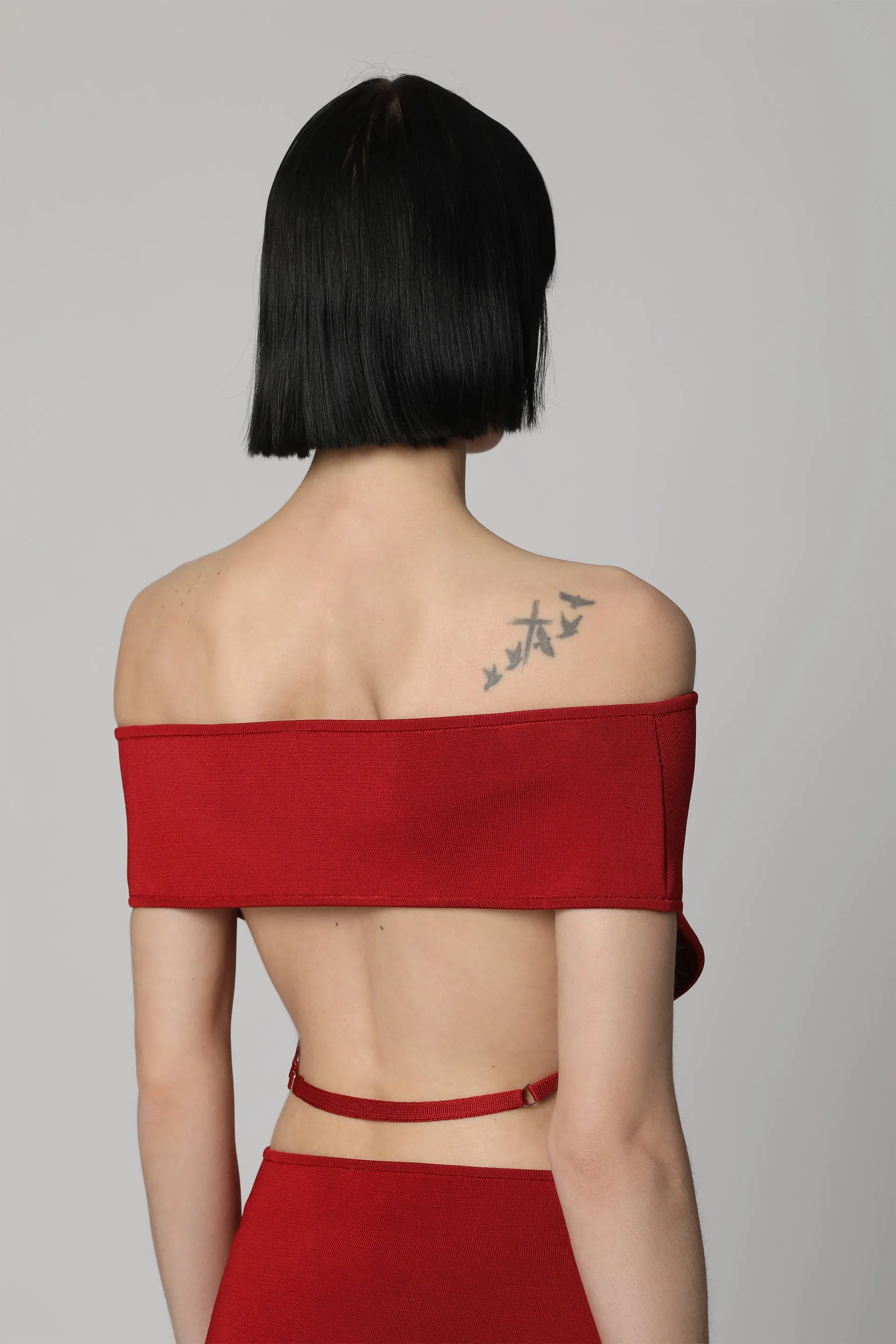 Jacquemus Abito Cubista in maglia