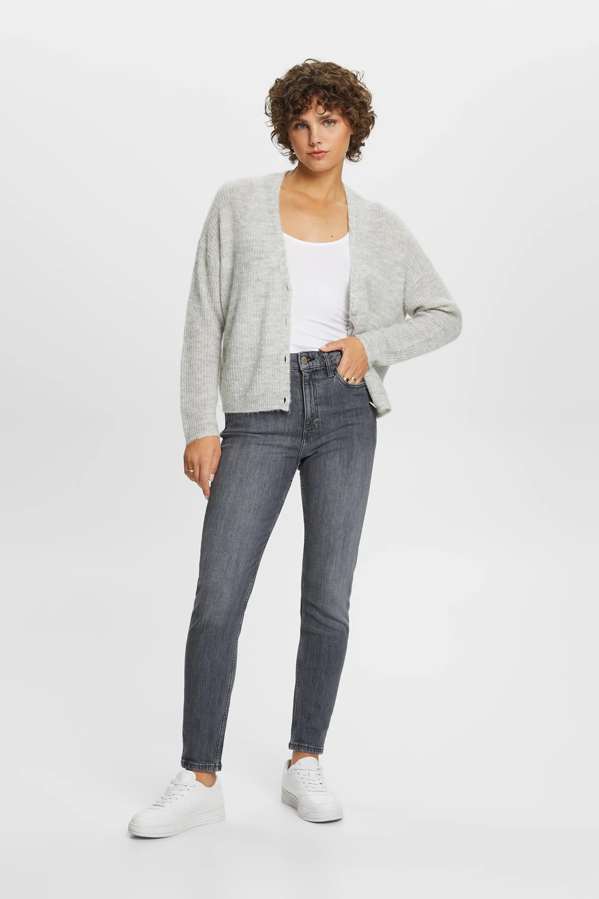 Jeans classici retrò a vita alta