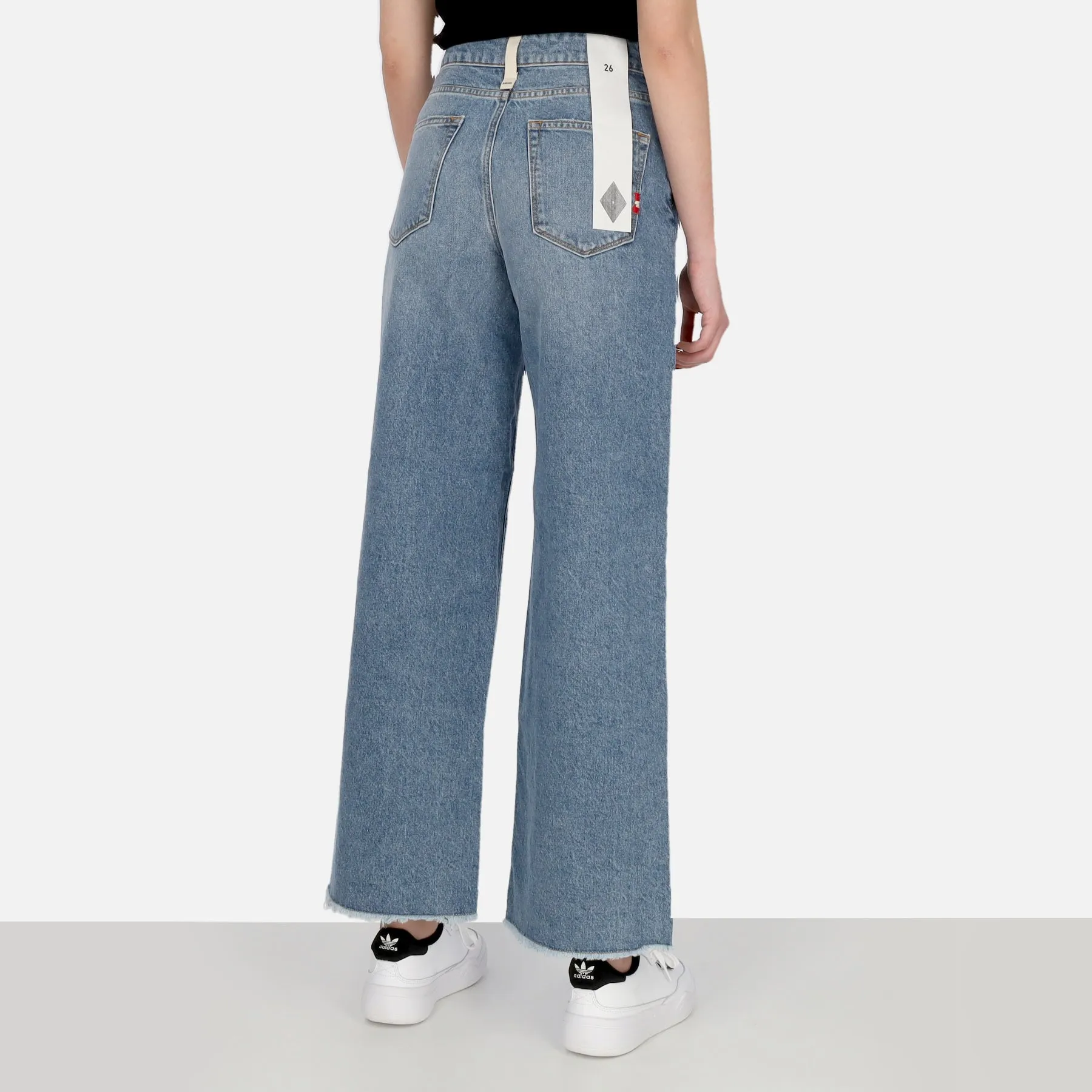 Jeans Donna W Linda Denim Used Cut Denim