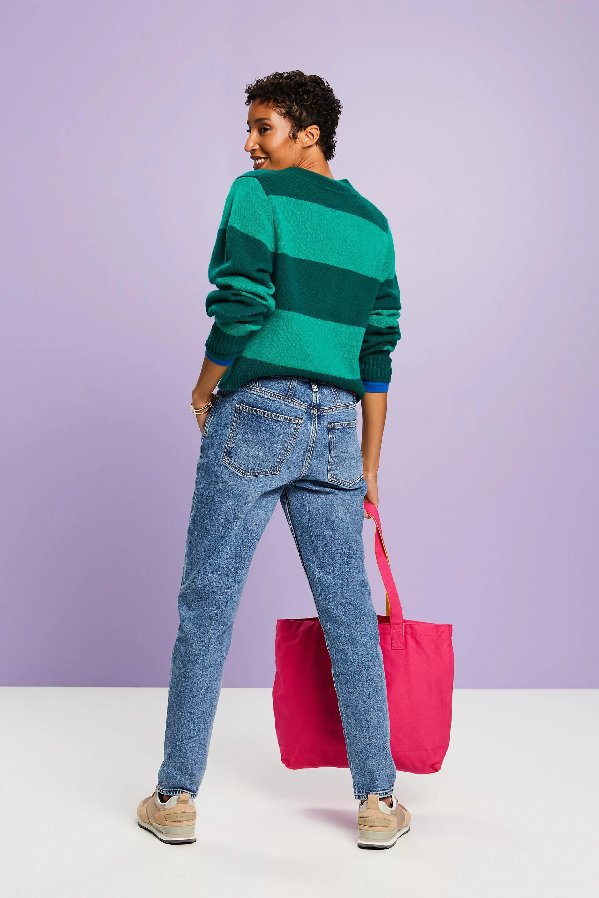 Jeans retrò taglio classic a vita media