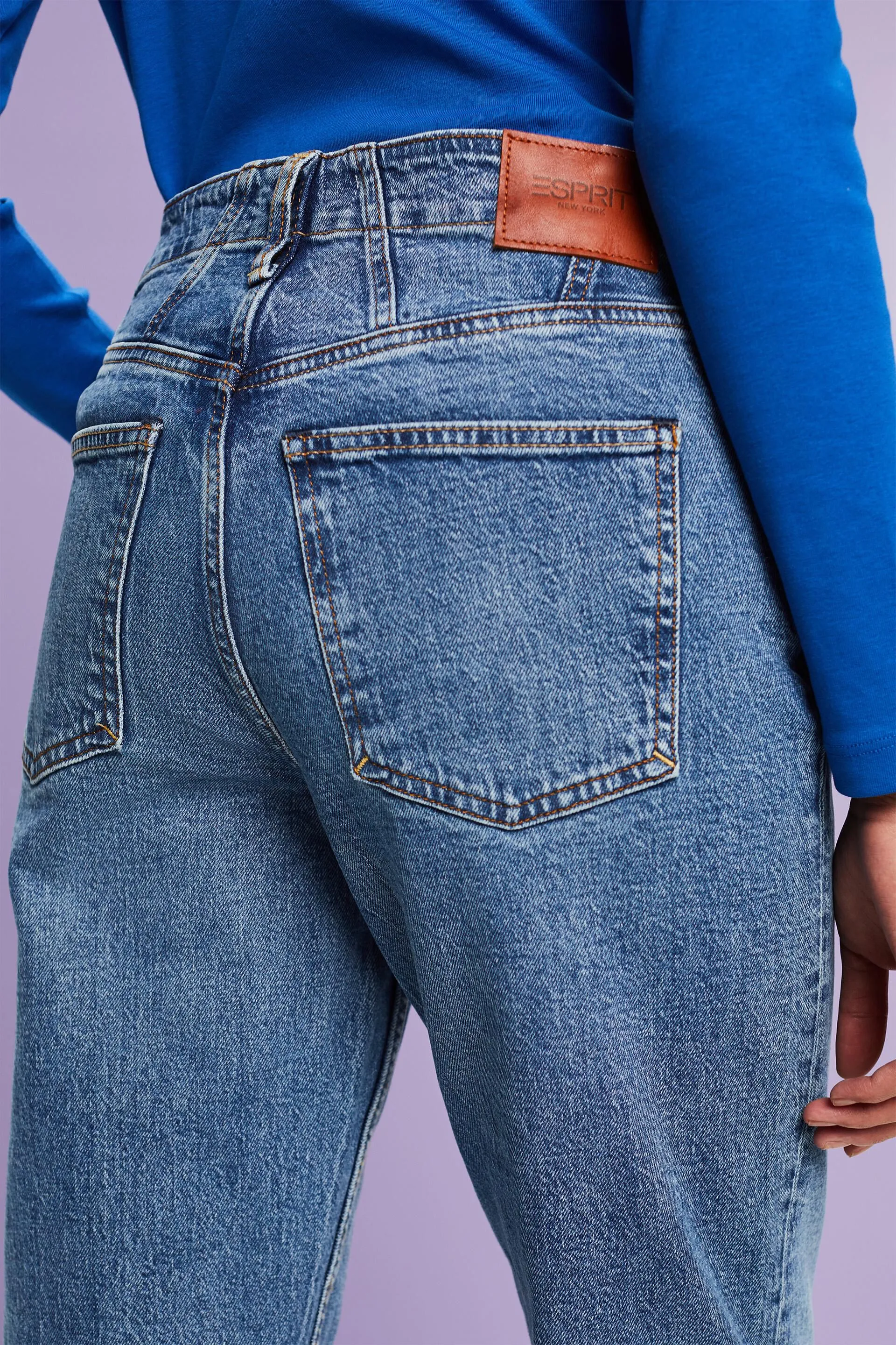 Jeans retrò taglio classic a vita media