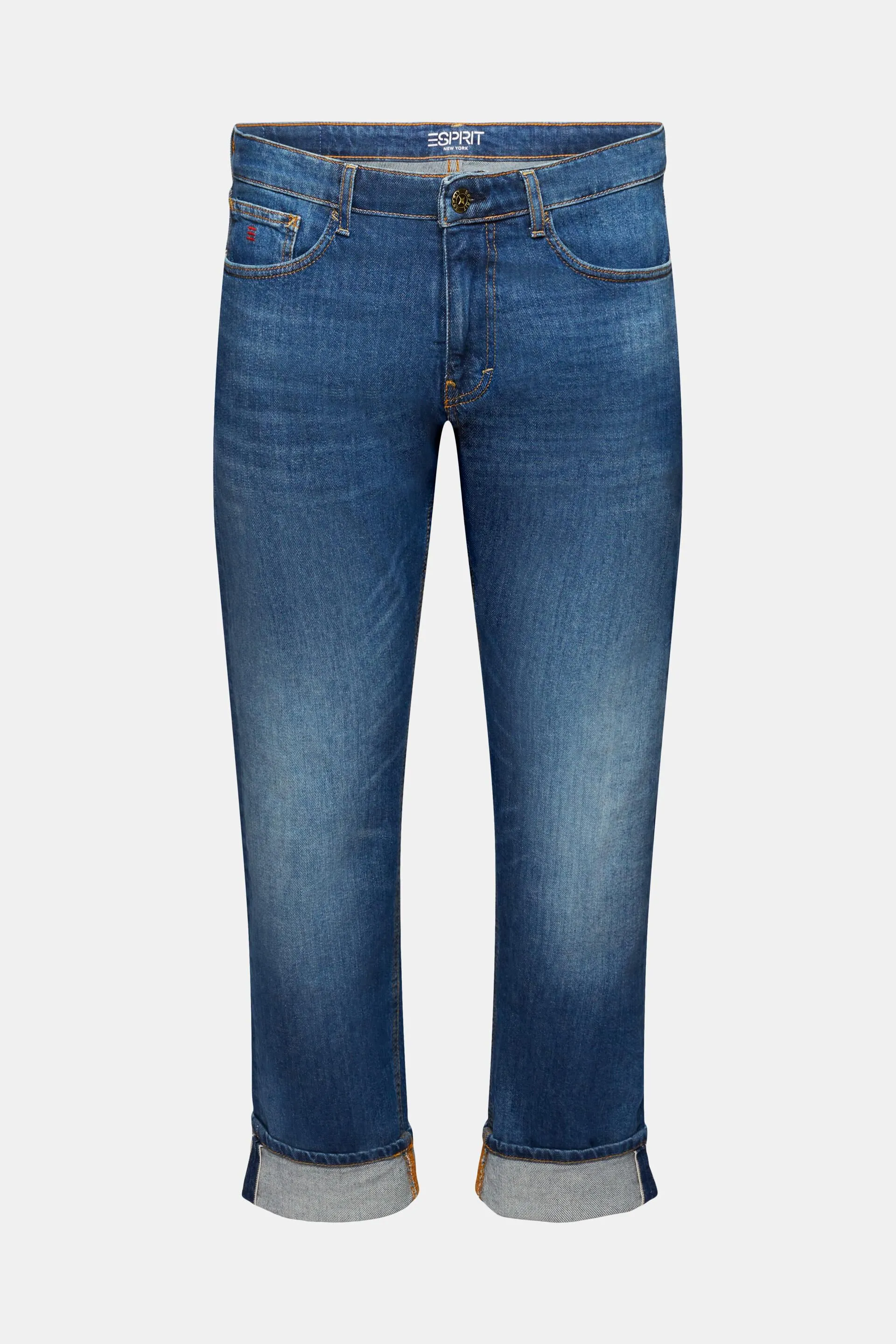 Jeans Slim Fit a vita media