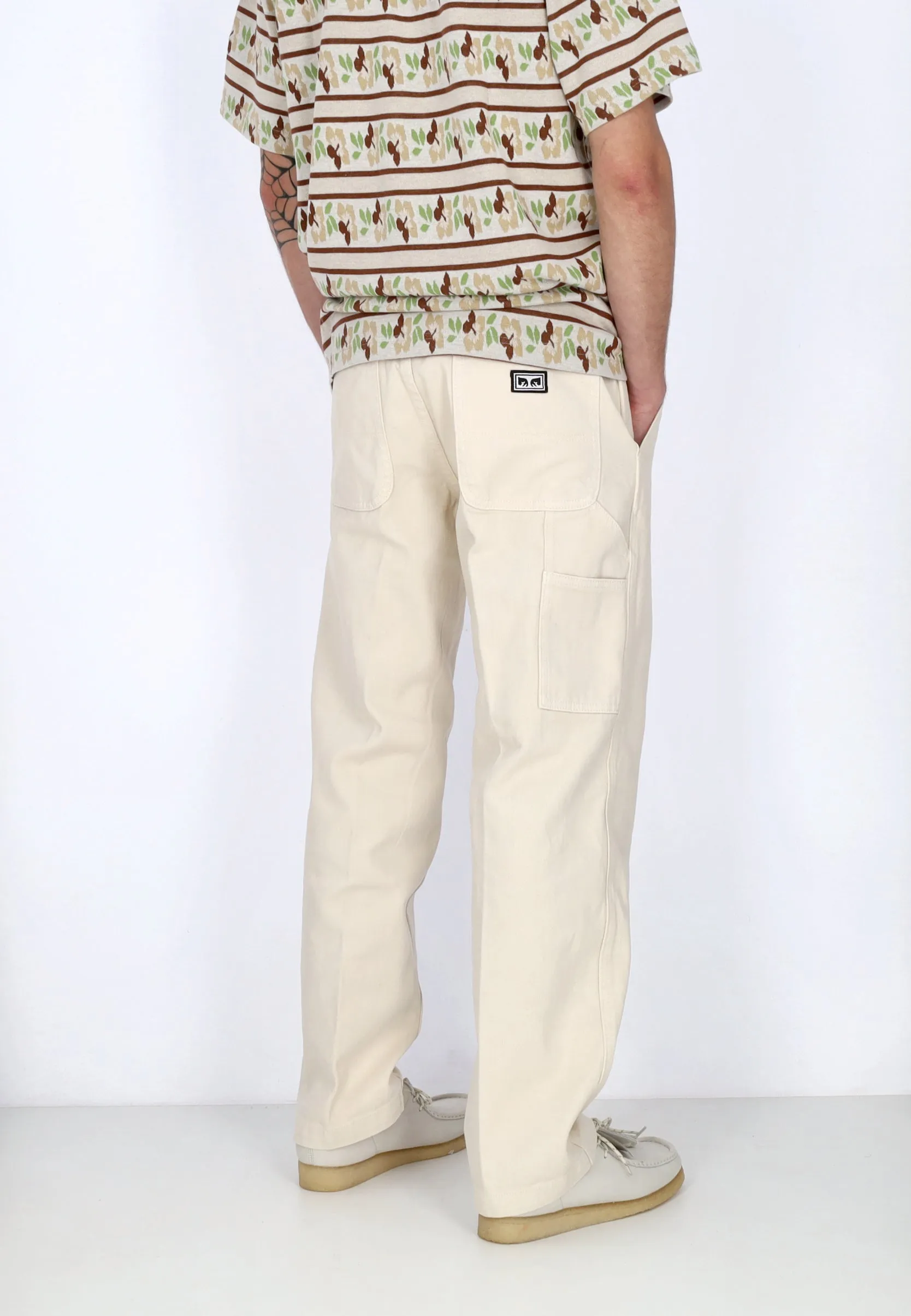 Jeans Uomo Hardwork Carpenter Denim Pant Unbleached