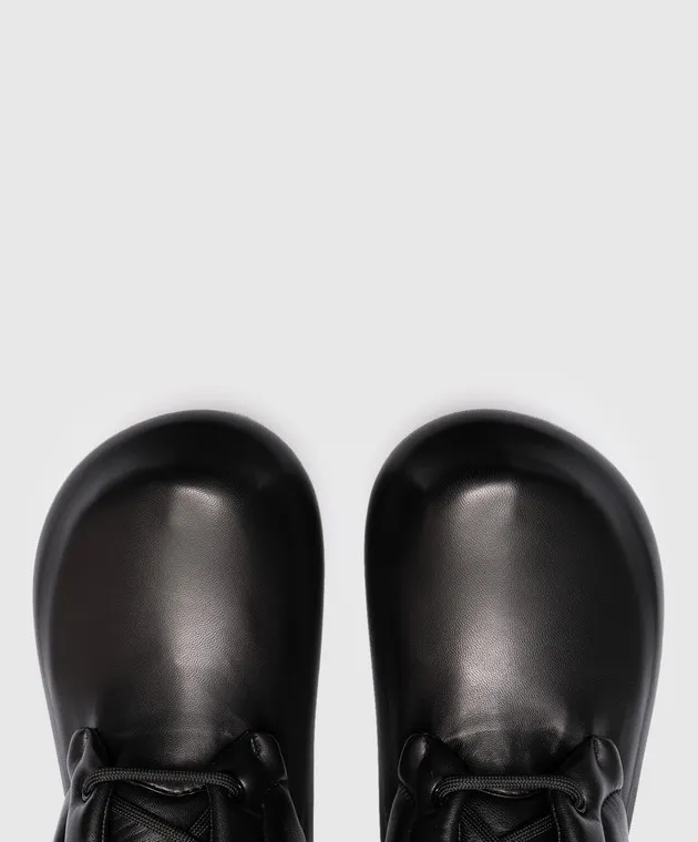 Jil Sander Stivali in pelle nera J15WU0050P5810