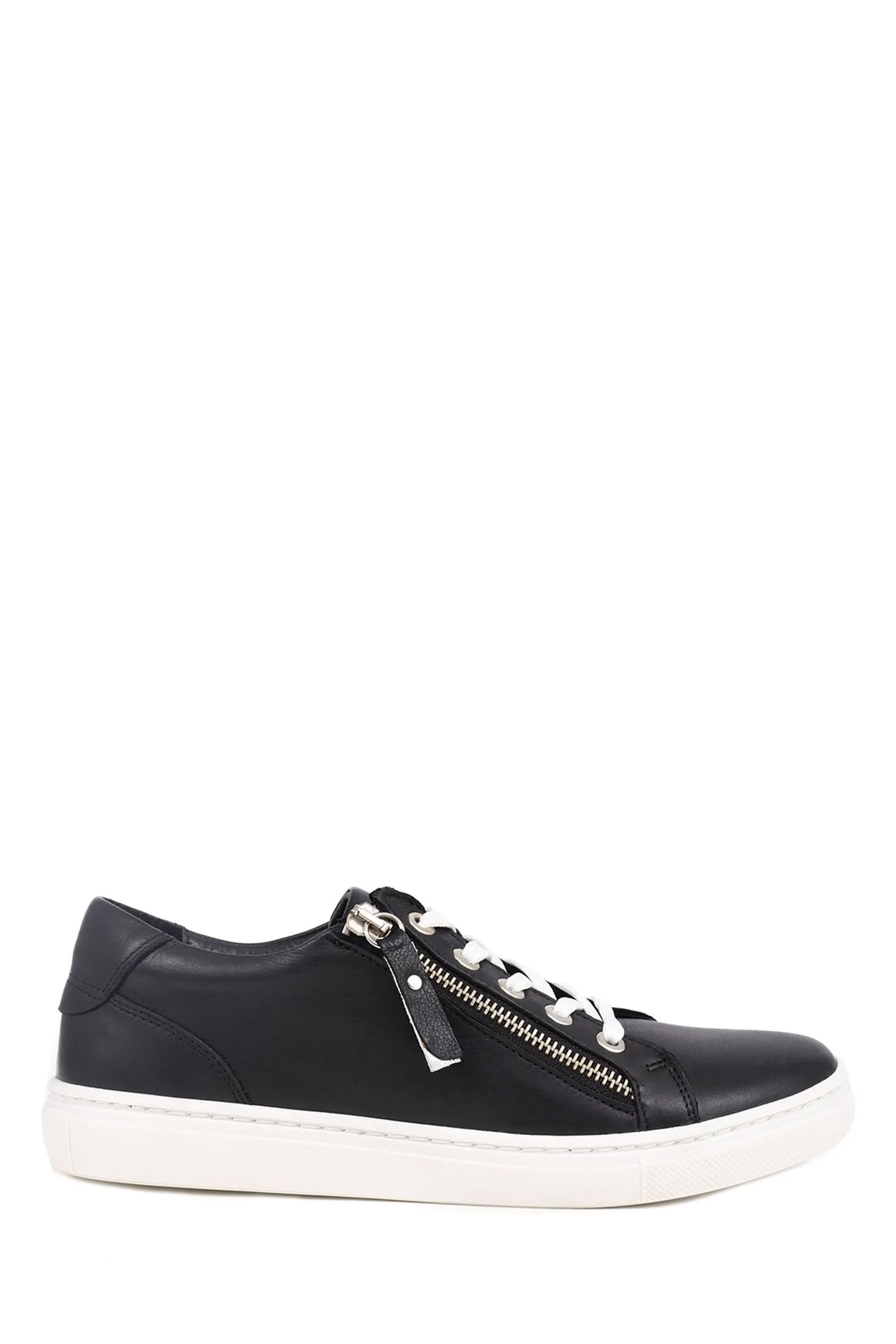 Jones Bootmaker - Scarpe da ginnastica casual da donna con zip laterale