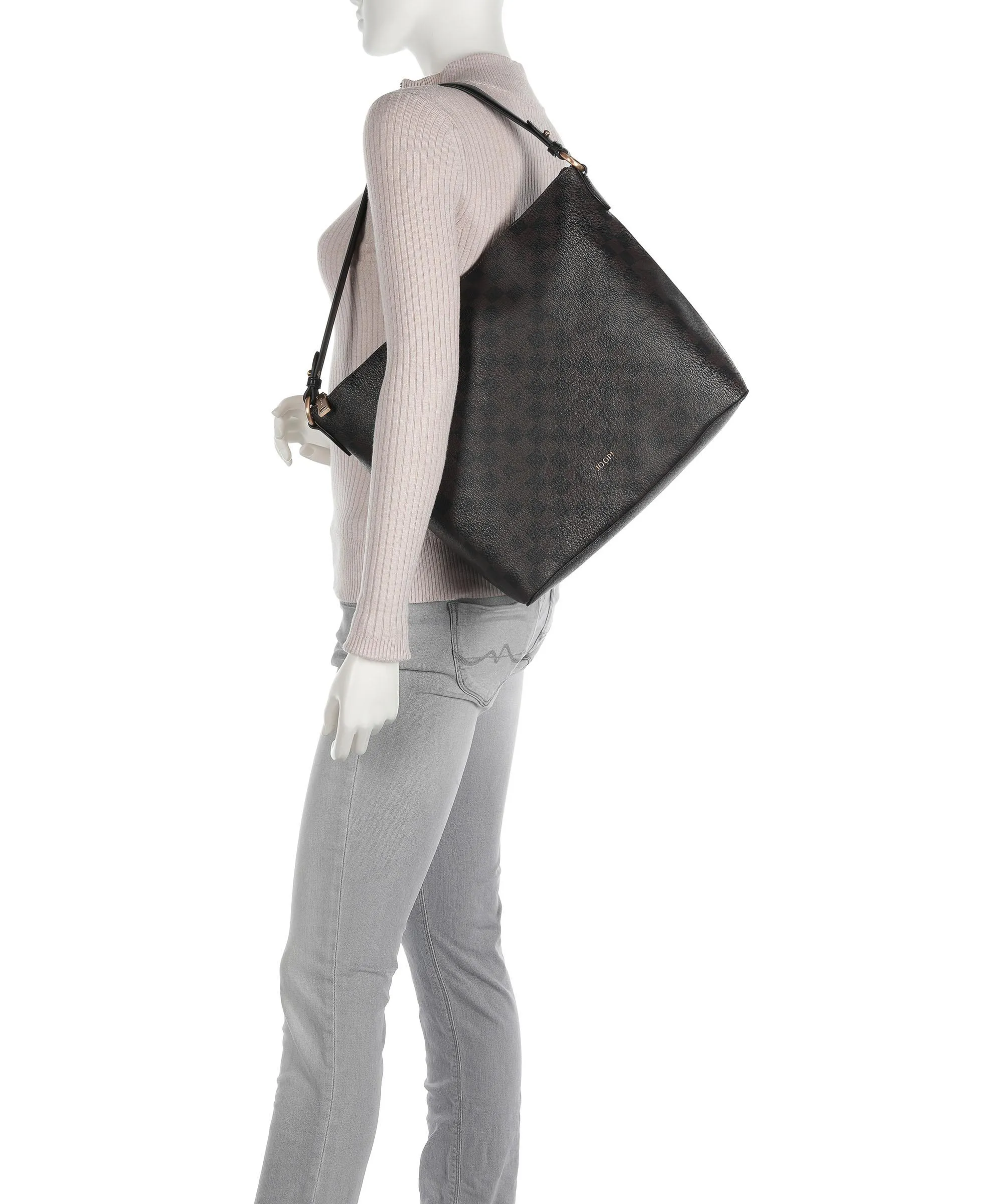  JOOP! Cortina Piazza Alara Borsa hobo pelle sintetica marrone scuro  