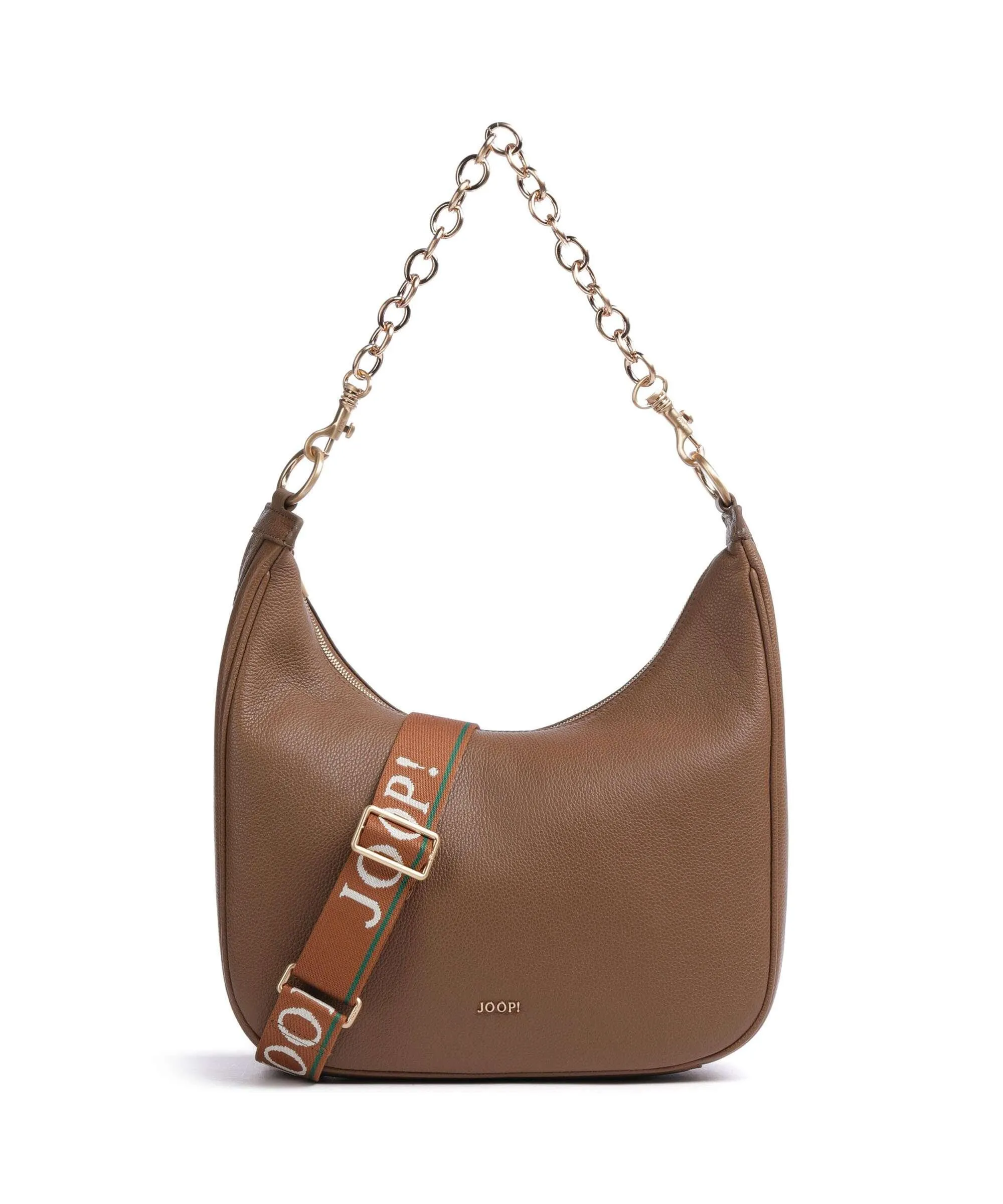  JOOP! Dolce Ginger Borsa hobo pelle granulata marrone  