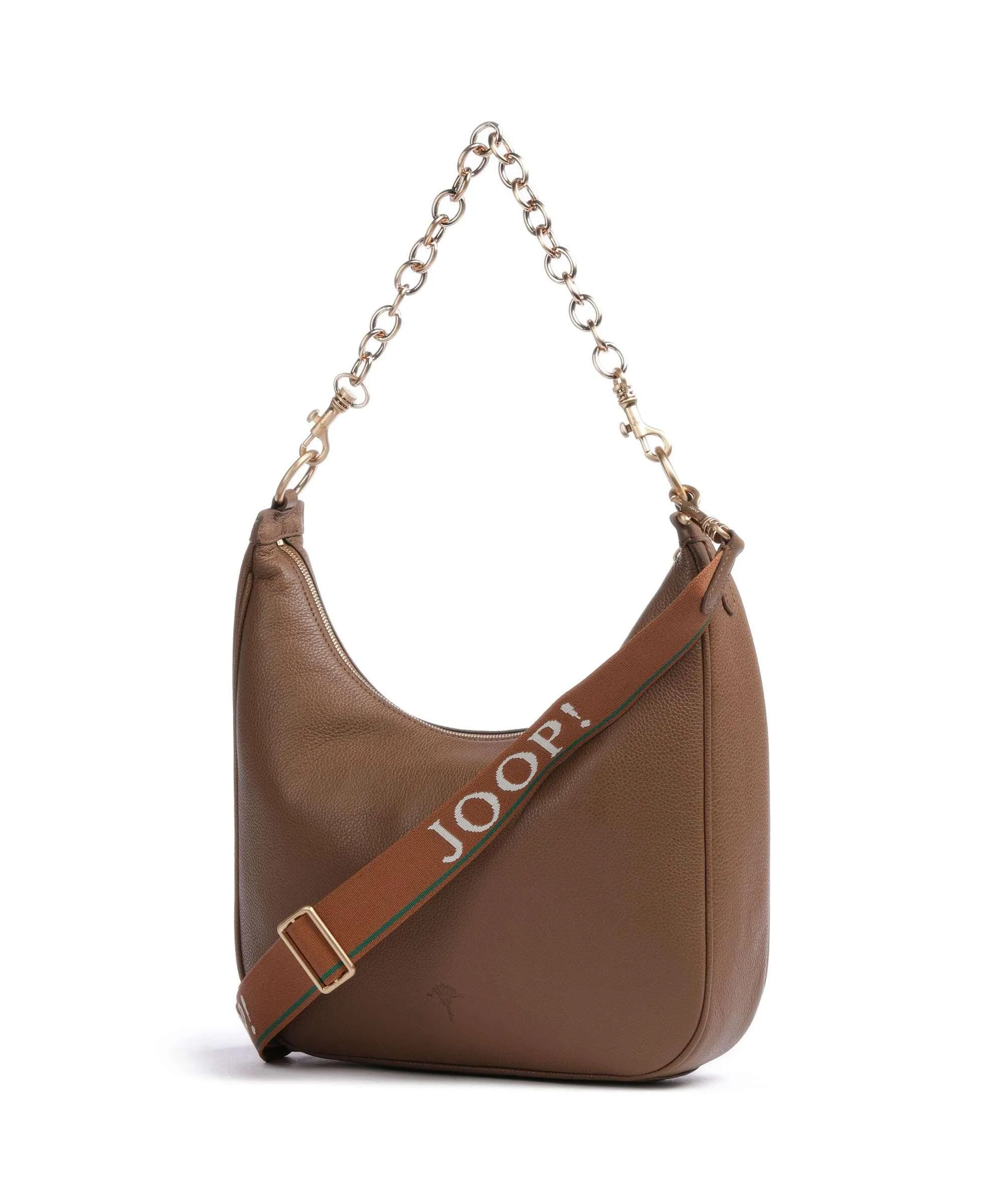  JOOP! Dolce Ginger Borsa hobo pelle granulata marrone  