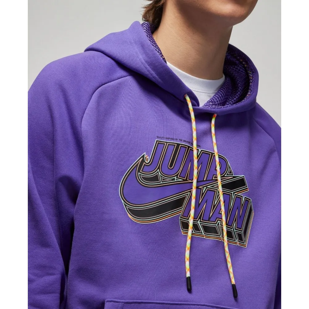 JORDAN - FELPA JORDAN JUMPMAN - UOMO - VIOLA - DM1402-579