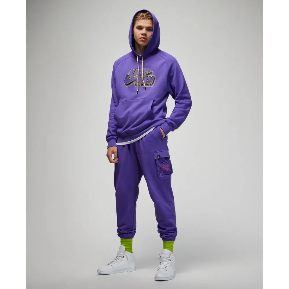 JORDAN - FELPA JORDAN JUMPMAN - UOMO - VIOLA - DM1402-579