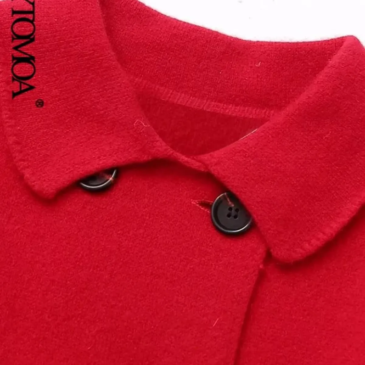Kpytomoa Cappotto Blazer in Lana Doppio Petto da Donna, Manica Lunga, Colletto con Revers, Capispalla Donna, Top Chic, Moda