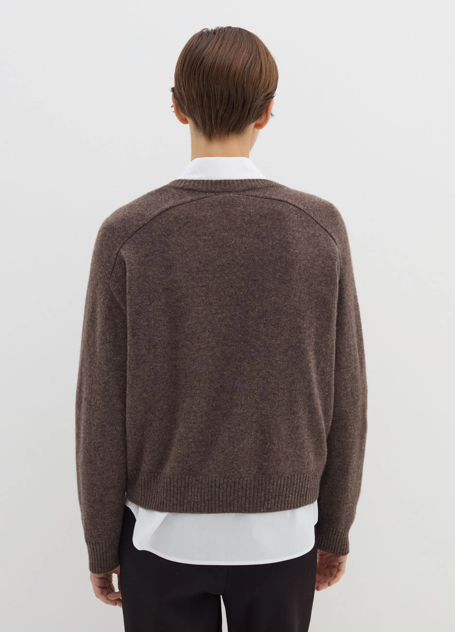 Maglia in cashmere melange