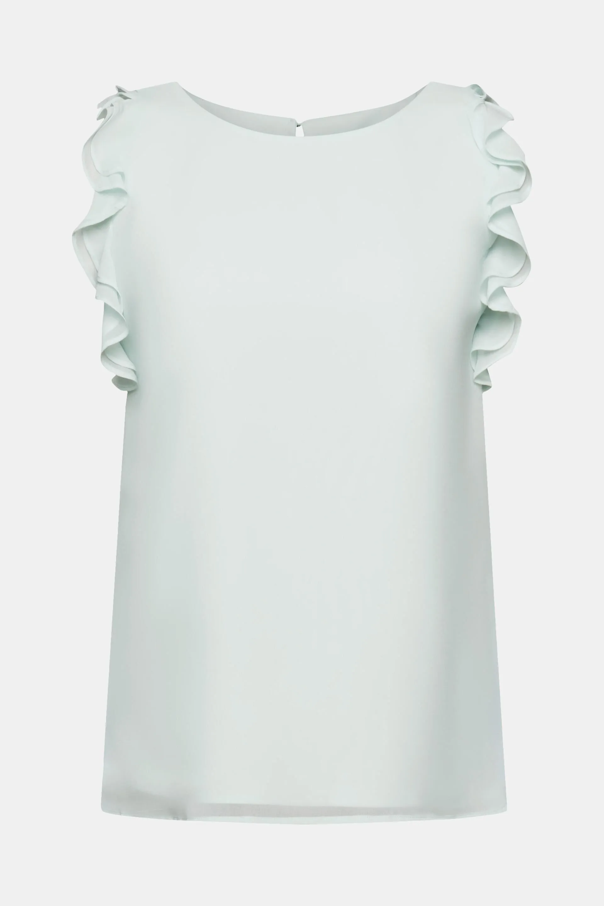 Maglia in chiffon con ruches