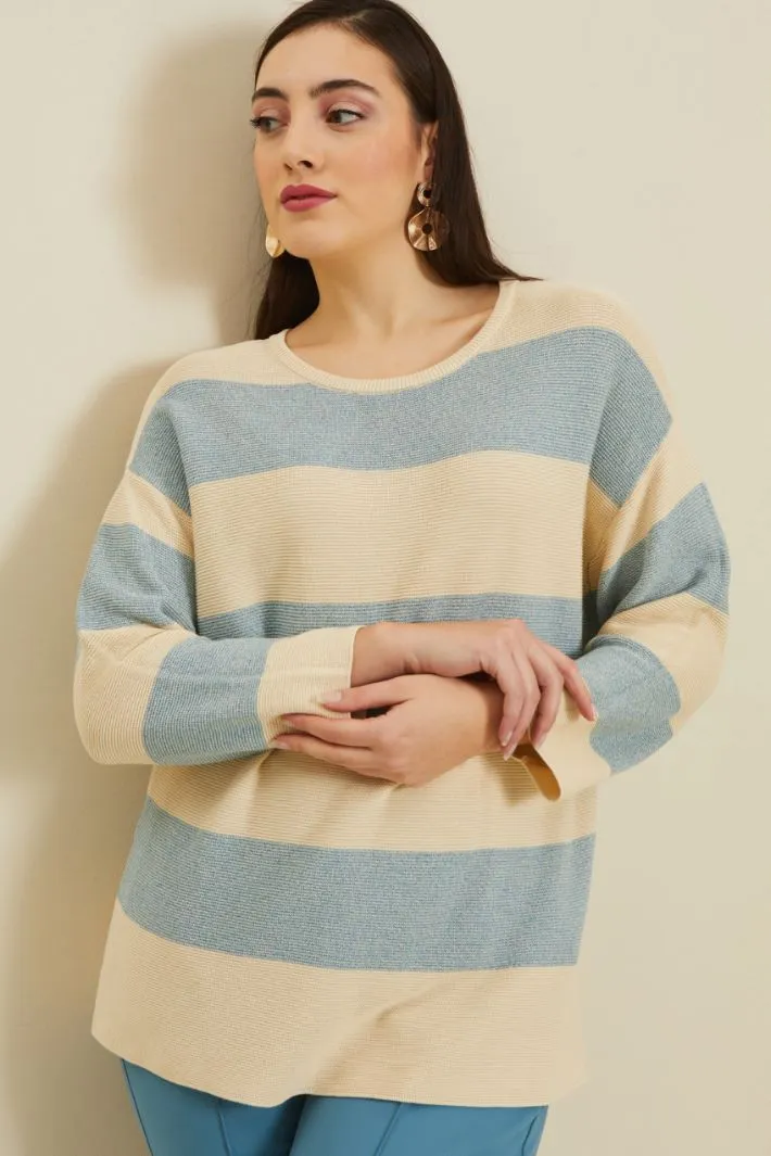 Maglia in cotone crèpe