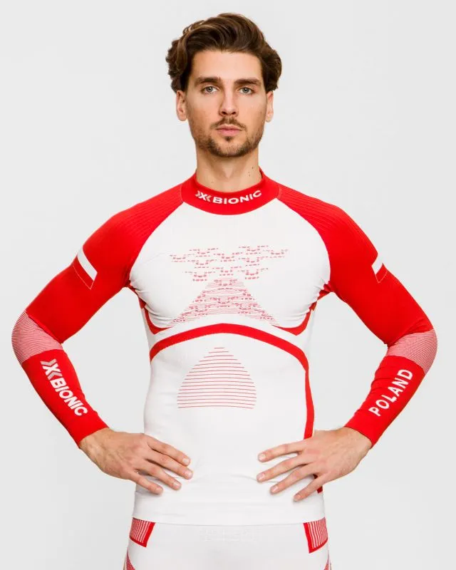 Maglietta a collo alto X-BIONIC ENERGY ACCUMULATOR 4.0 PATRIOT POLAND