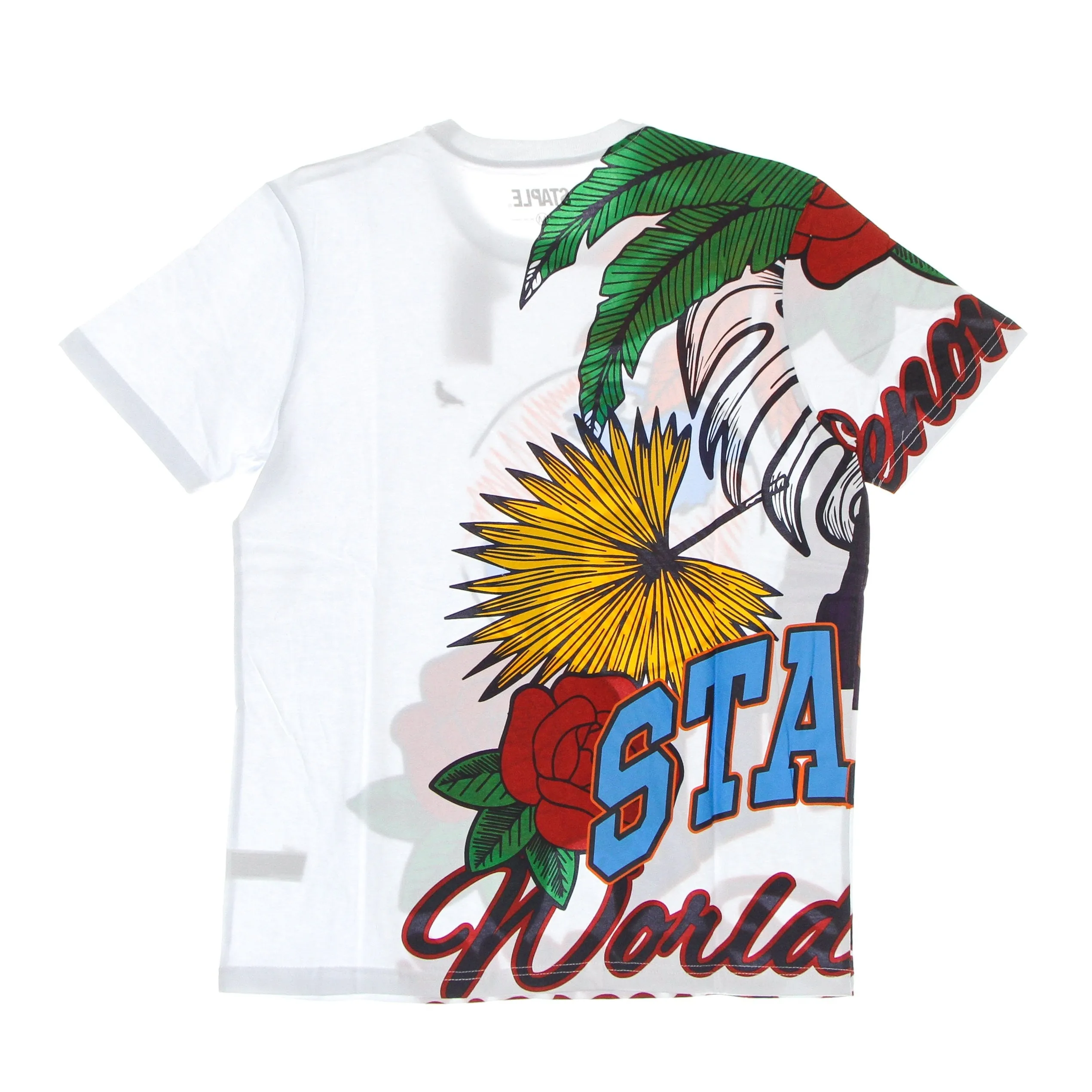 Maglietta Uomo Cypress Flora Tee White