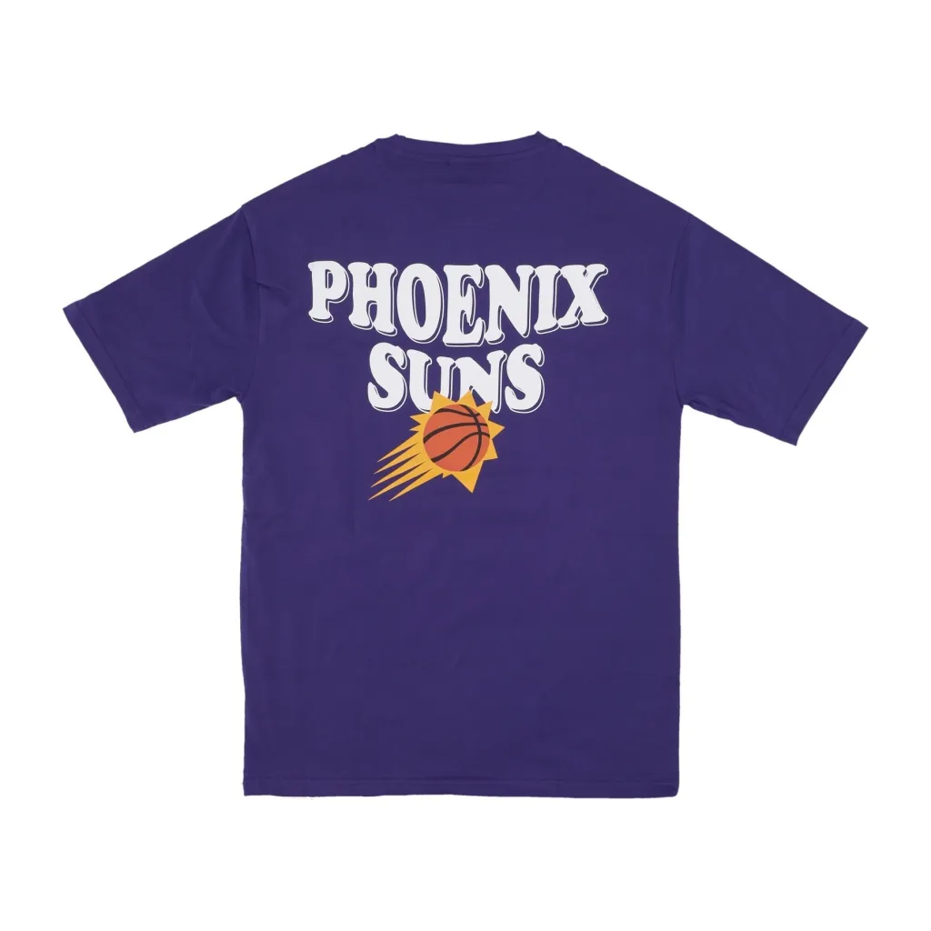 maglietta uomo nba script oversize tee phosun NEW PURPLE/WHITE