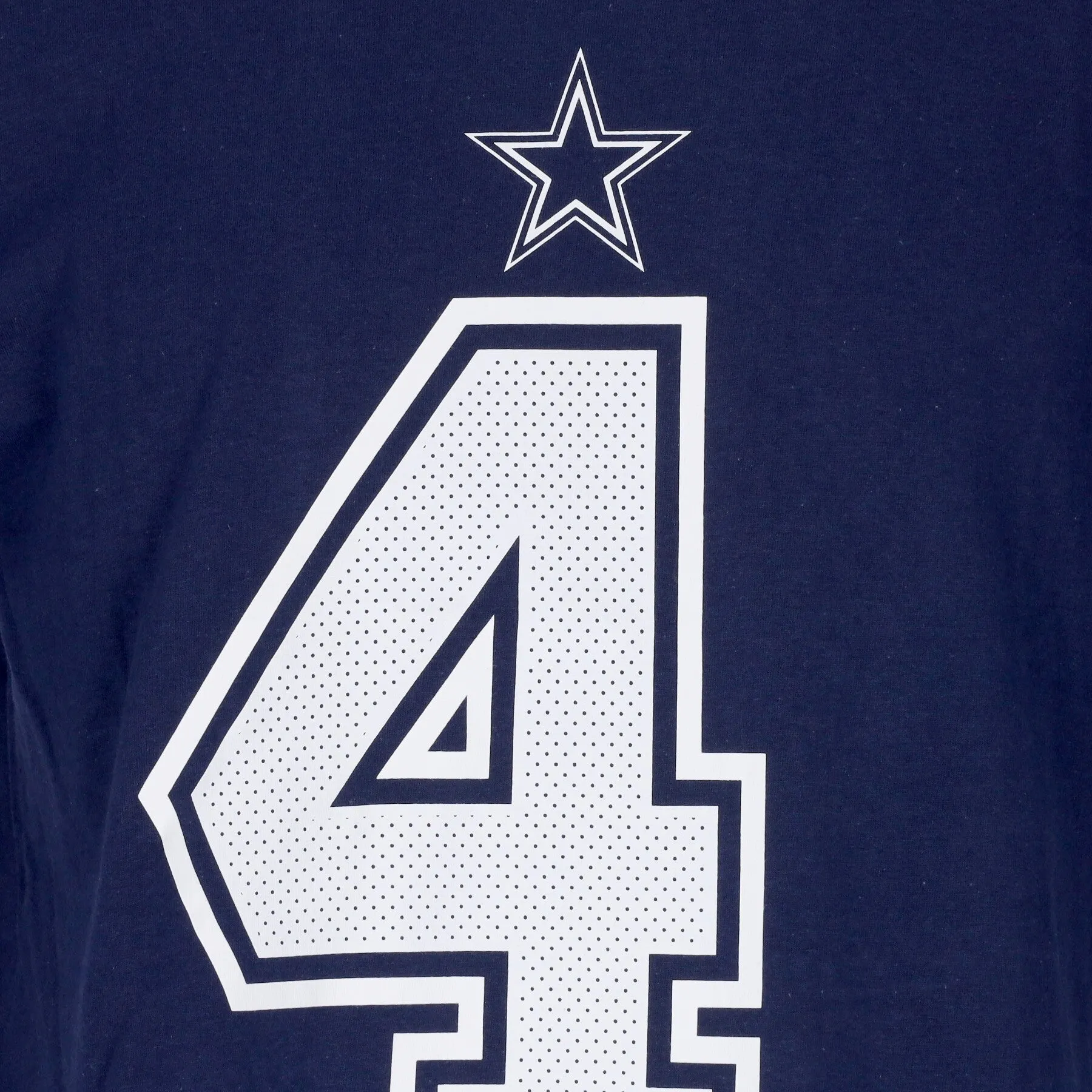 Maglietta Uomo Nfl Player Tee No 4 Dak Prescott Dalcow Original Team Colors